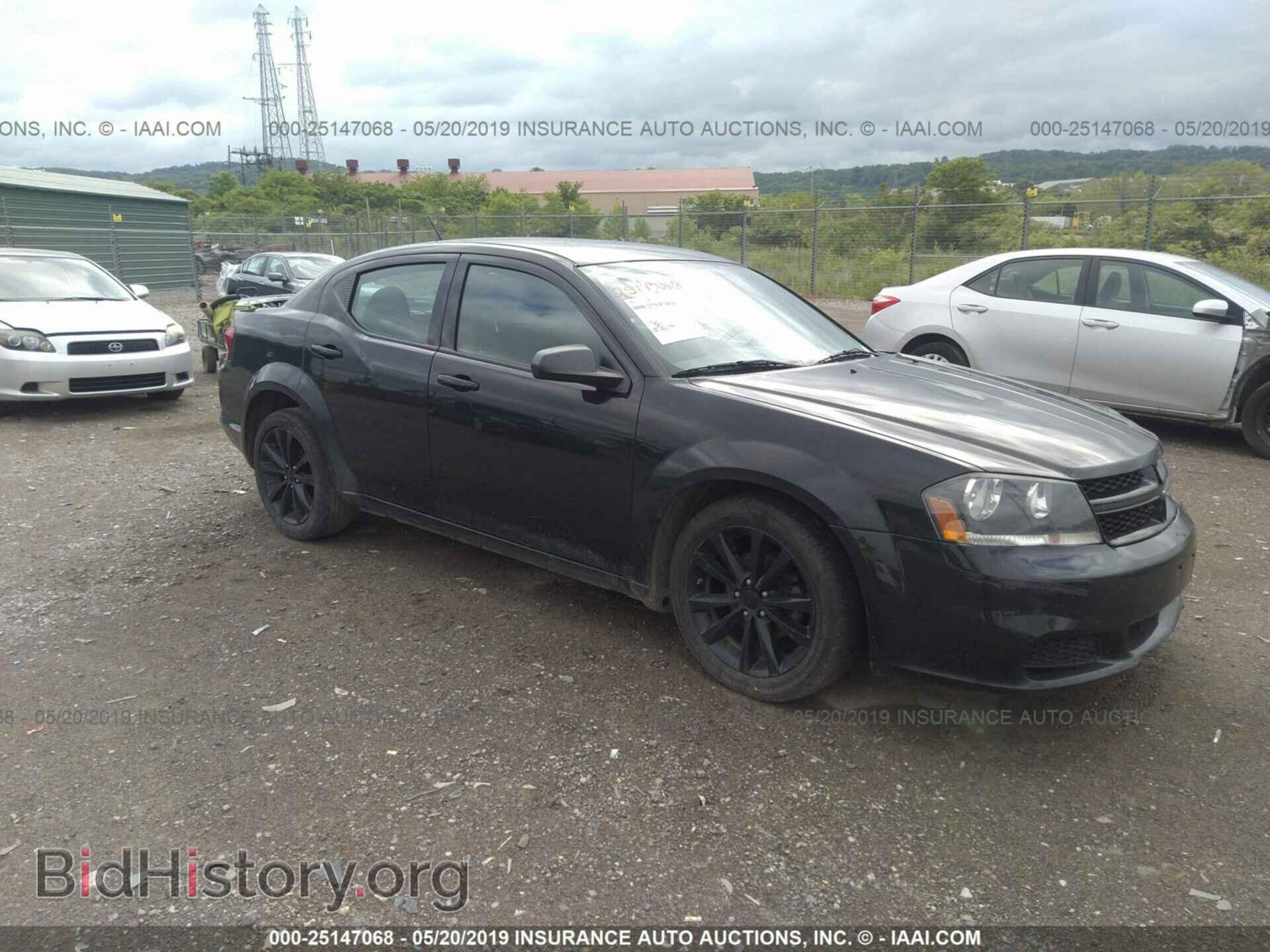 Photo 1C3CDZAG8EN133038 - DODGE AVENGER 2014