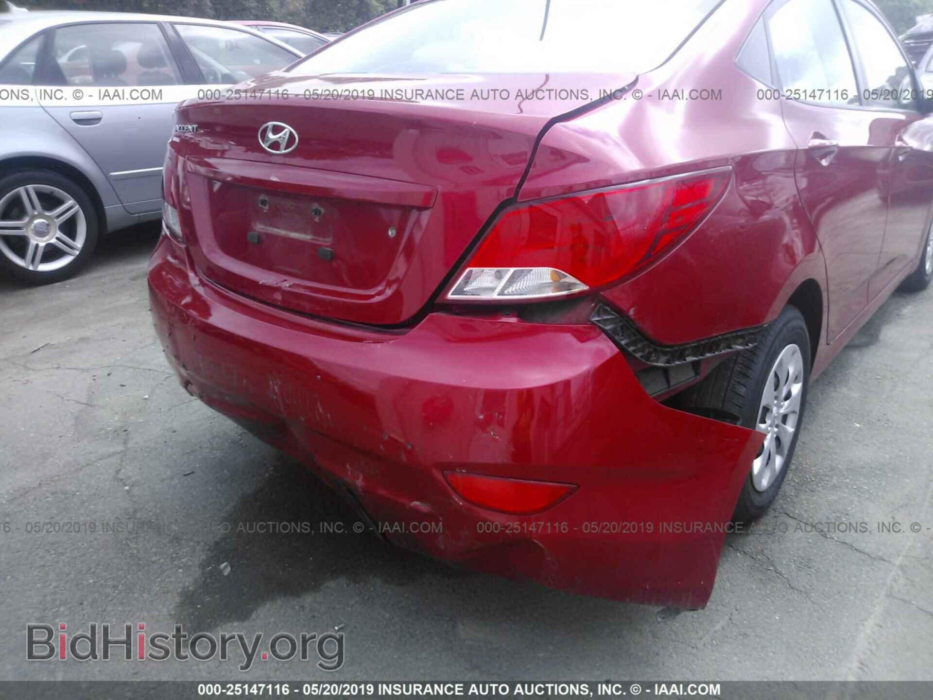 2015 HYUNDAI ACCENT - VIN: KMHCT4AEXFU819634 - Фото 6