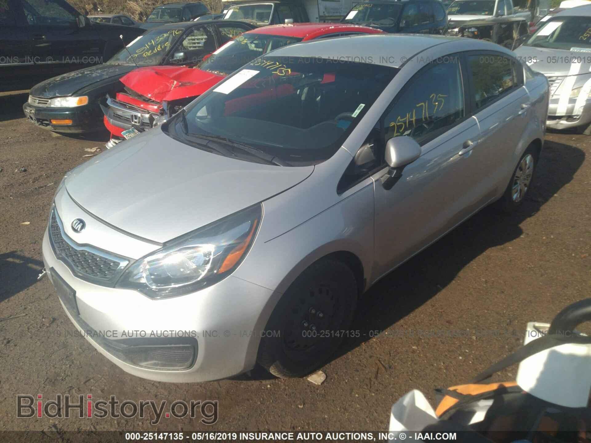 2015 KIA RIO - VIN: KNADN4A3XF6466539 - Фото 2