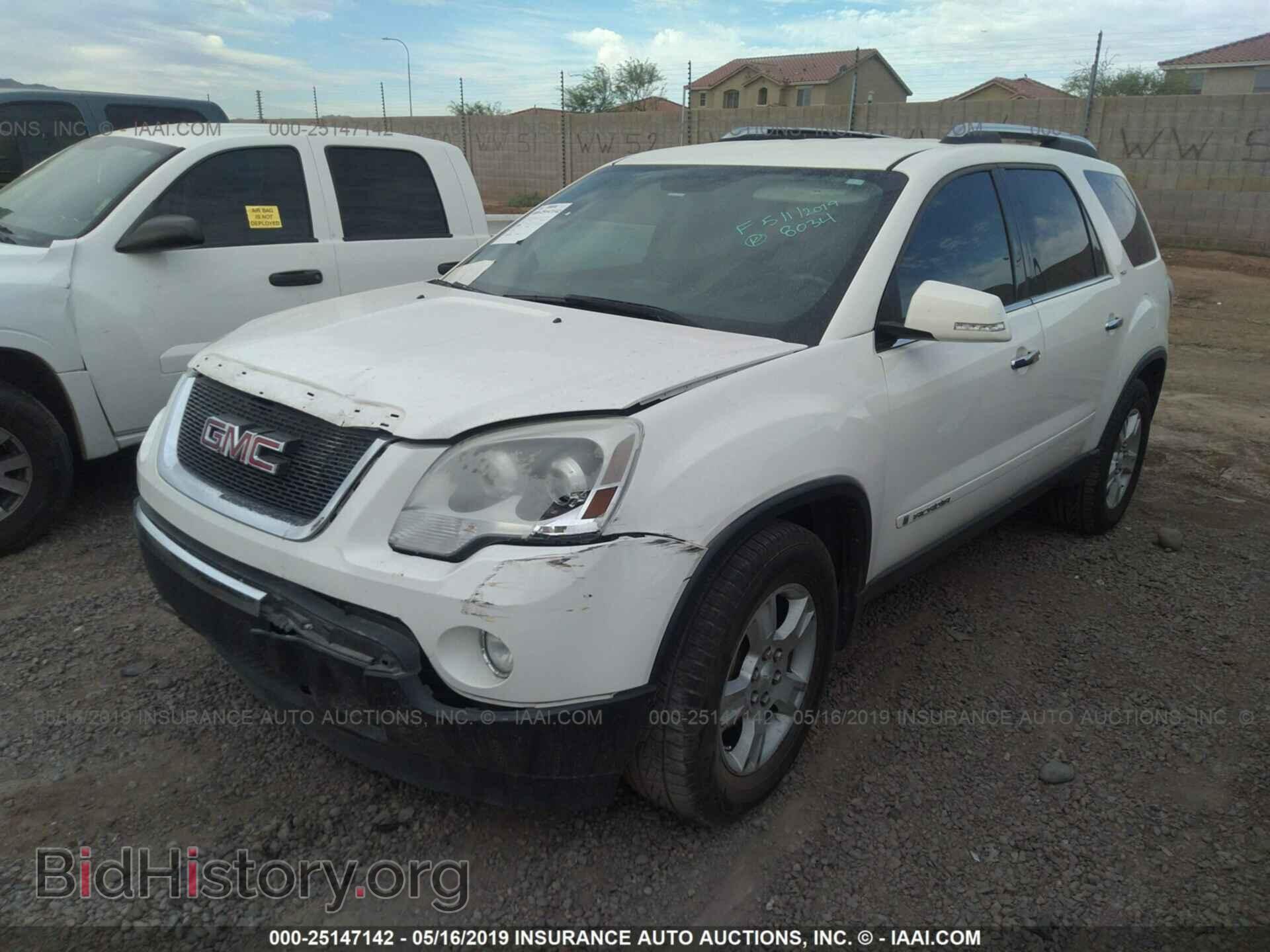 2008 GMC ACADIA - VIN: 1GKER23778J308034 - Фото 2