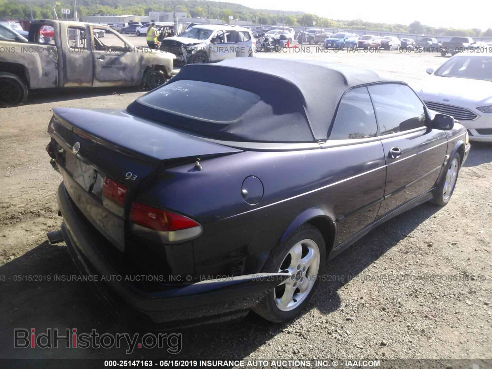 2001 SAAB 9-3 - VIN: YS3DF78K917020070 - Фото 4