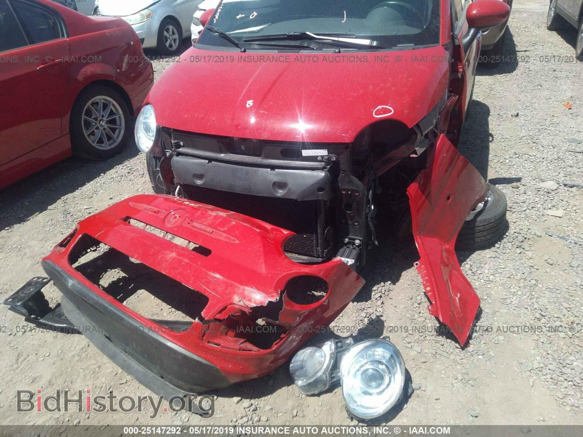 2015 FIAT 500 - VIN: 3C3CFFBR6FT690072 - Фото 6