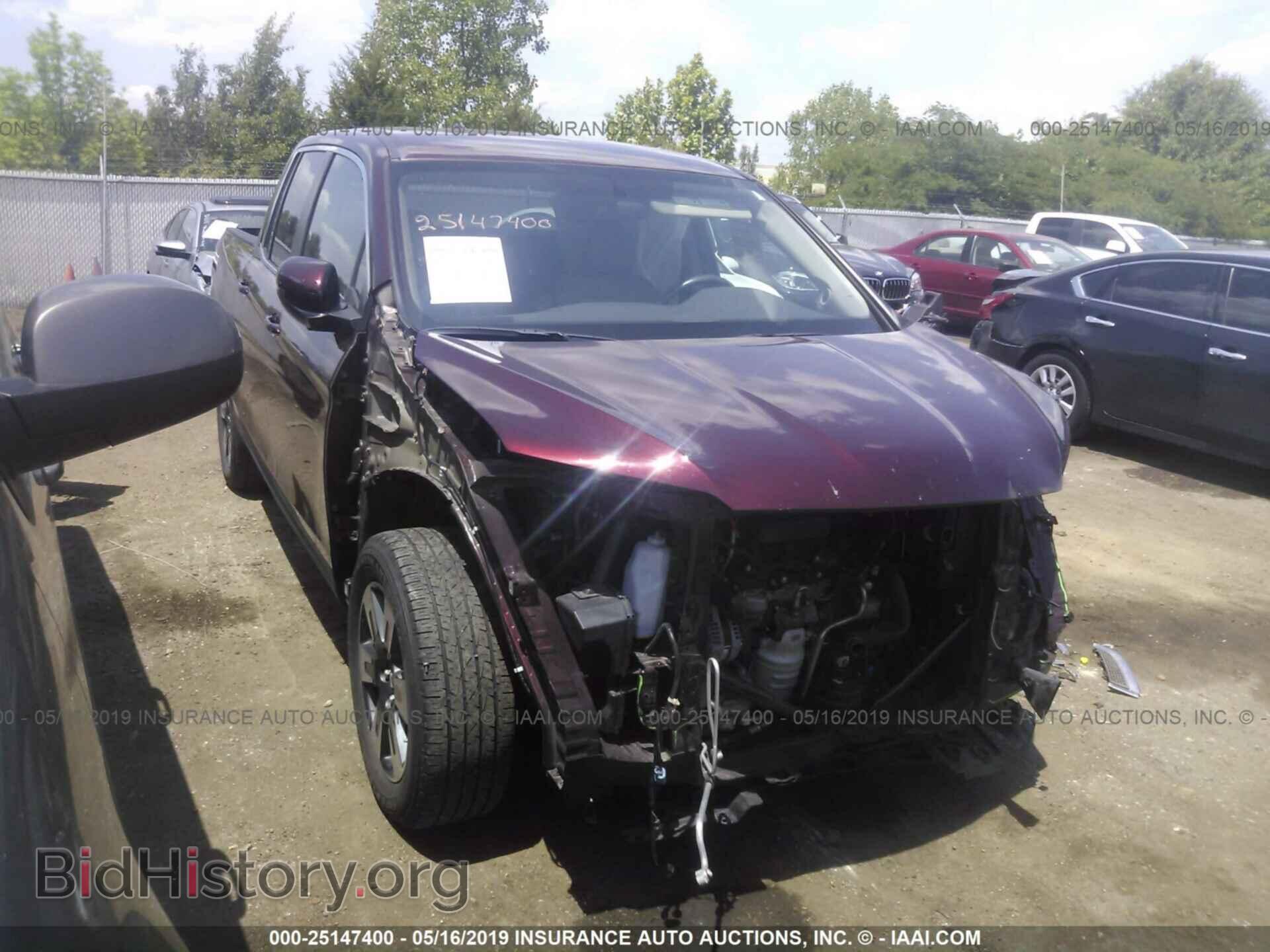 Photo 5FPYK2F50HB003657 - HONDA RIDGELINE 2017