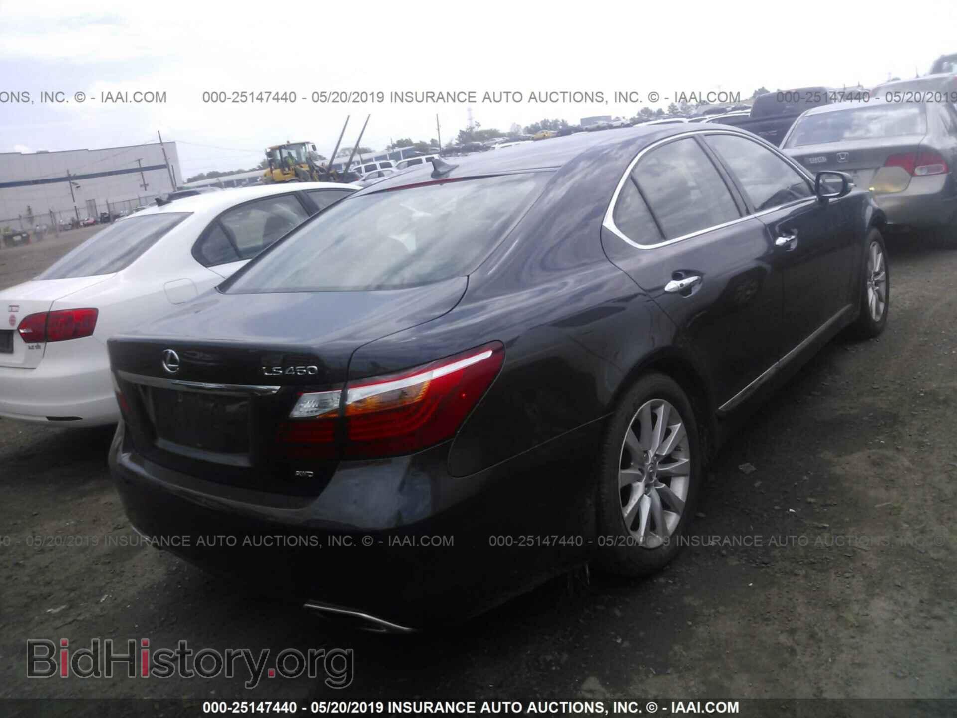 2011 LEXUS LS - VIN: JTHCL5EF2B5009639 - Фото 4