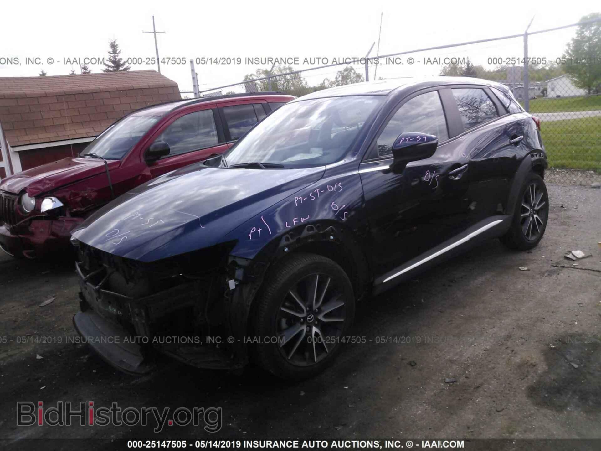 2018 MAZDA CX-3 - VIN: JM1DKFD76J0318521 - Фото 2