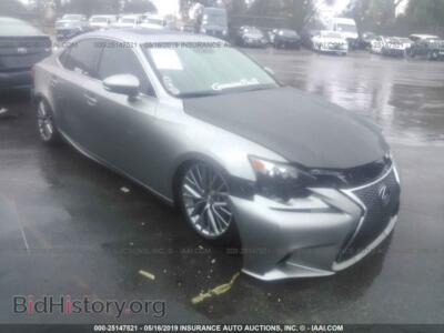 2014 Lexus IS, silver — VIN JTHBF1D27E5035376, IAAI