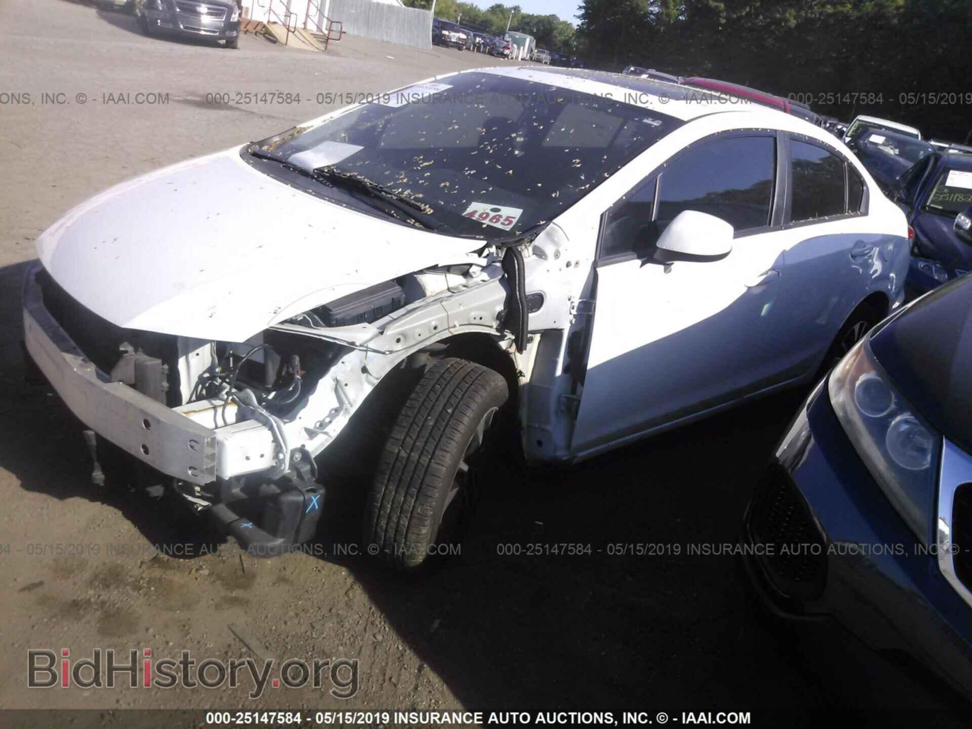 2013 HONDA CIVIC - VIN: 19XFB2F8XDE235564 - Фото 2