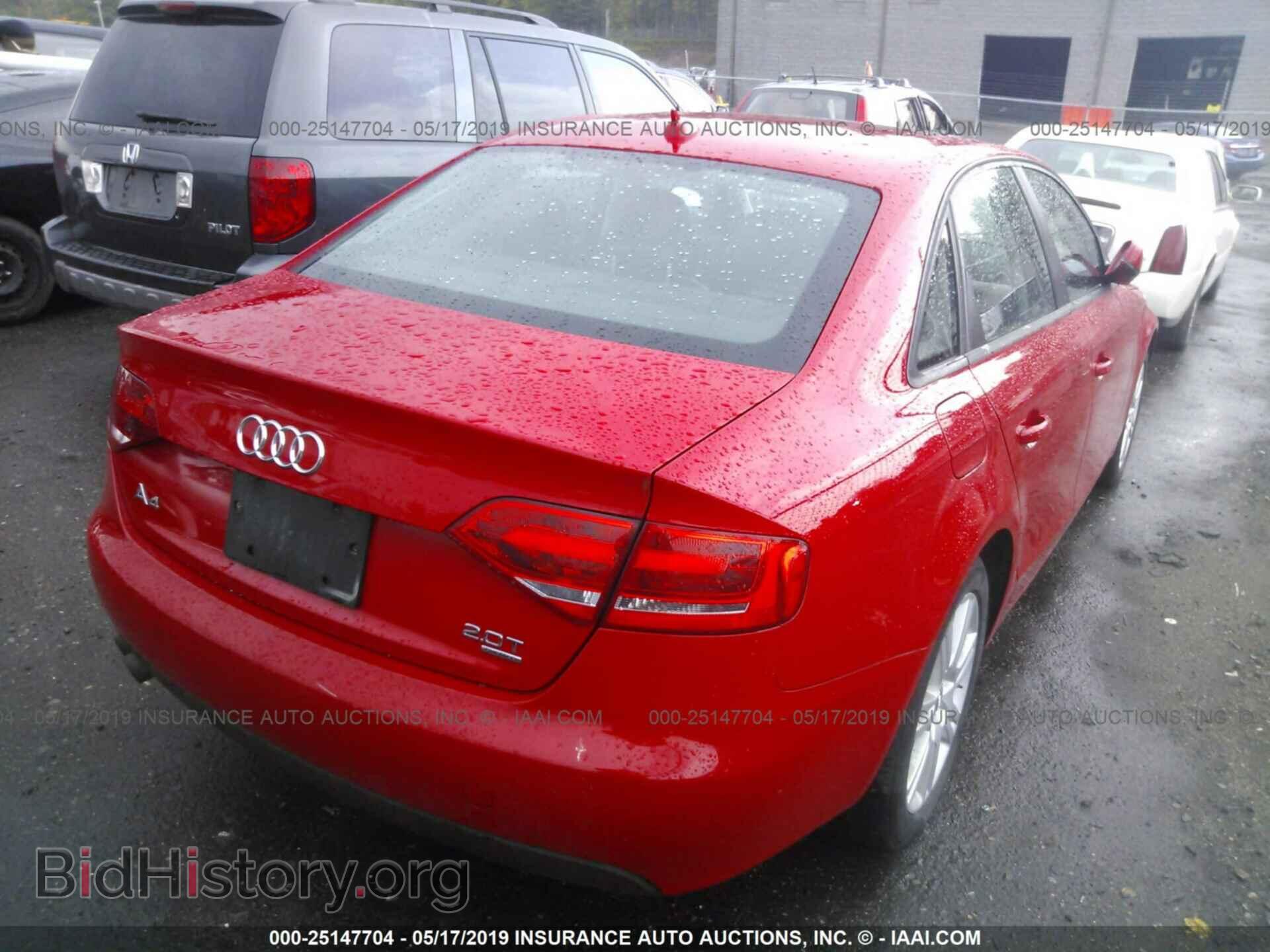 2011 AUDI A4 - VIN: WAUBFAFLXBA093411 - Photo 4