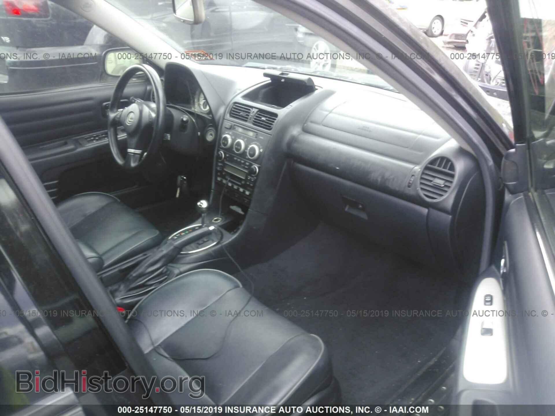 2005 LEXUS IS - VIN: JTHBD192050100824 - Фото 5