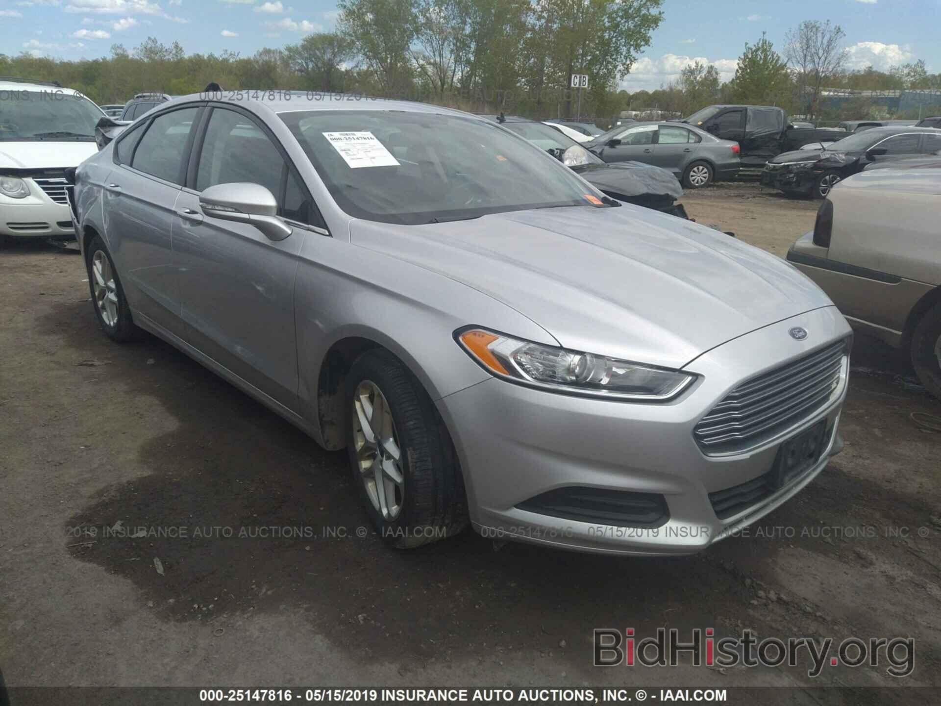 Фотография 3FA6P0HR2DR131936 - FORD FUSION 2013