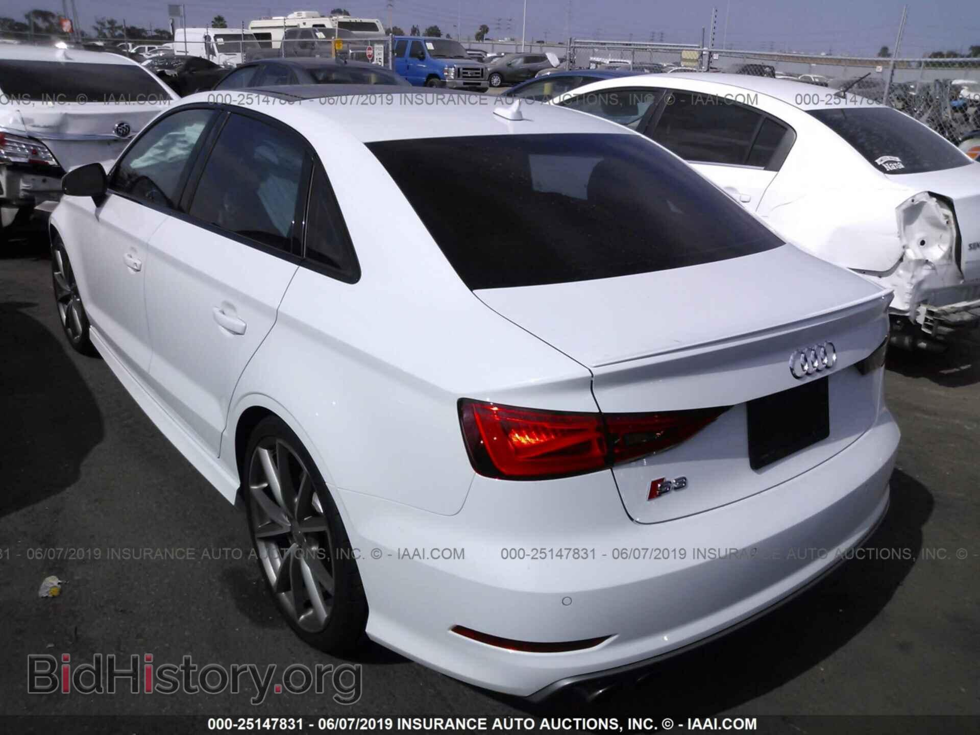 2016 AUDI S3 - VIN: WAUB1GFF9G1020534 - Фото 3