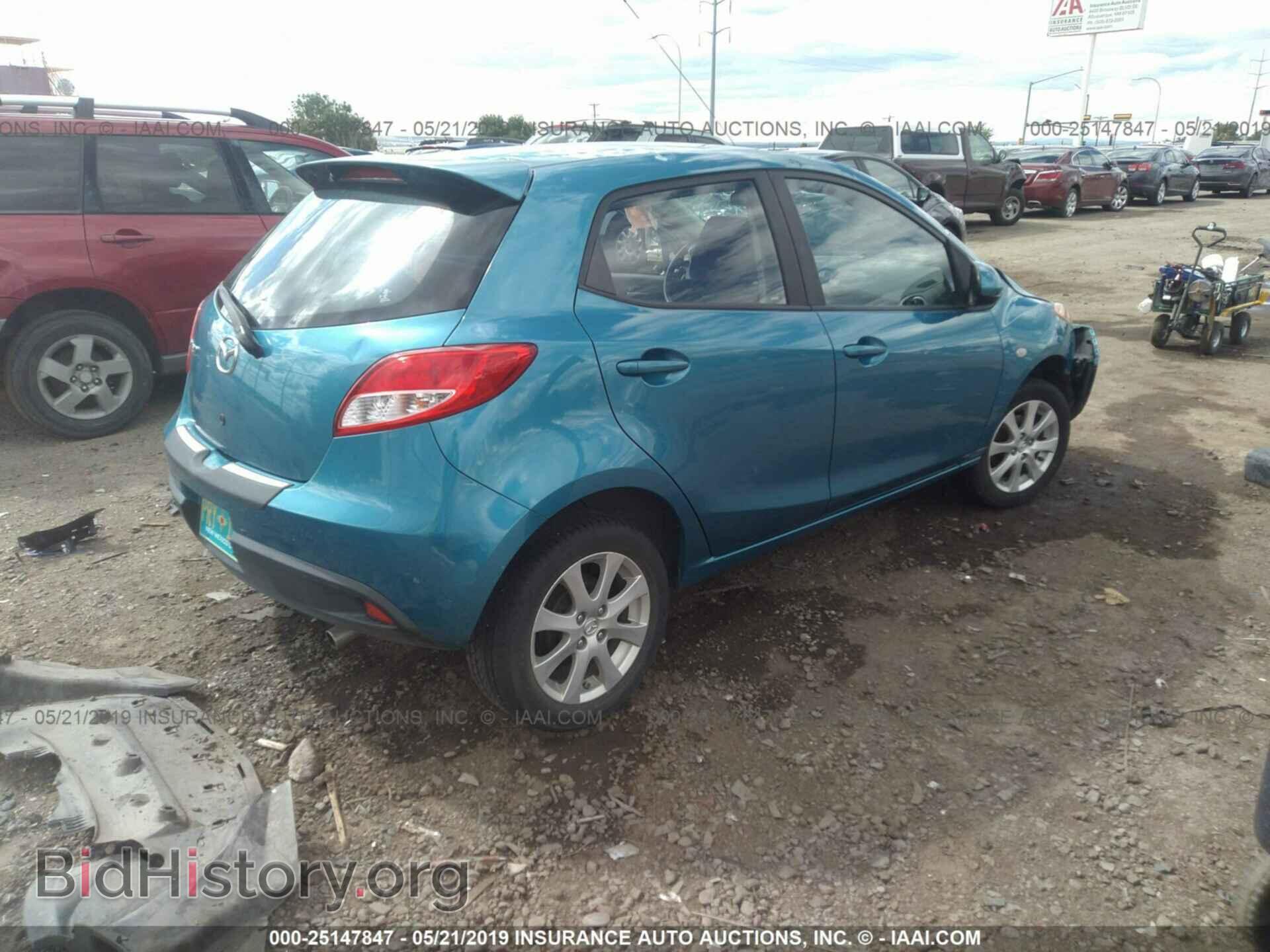 2012 MAZDA MAZDA2 - VIN: JM1DE1LY0C0141892 - Photo 4
