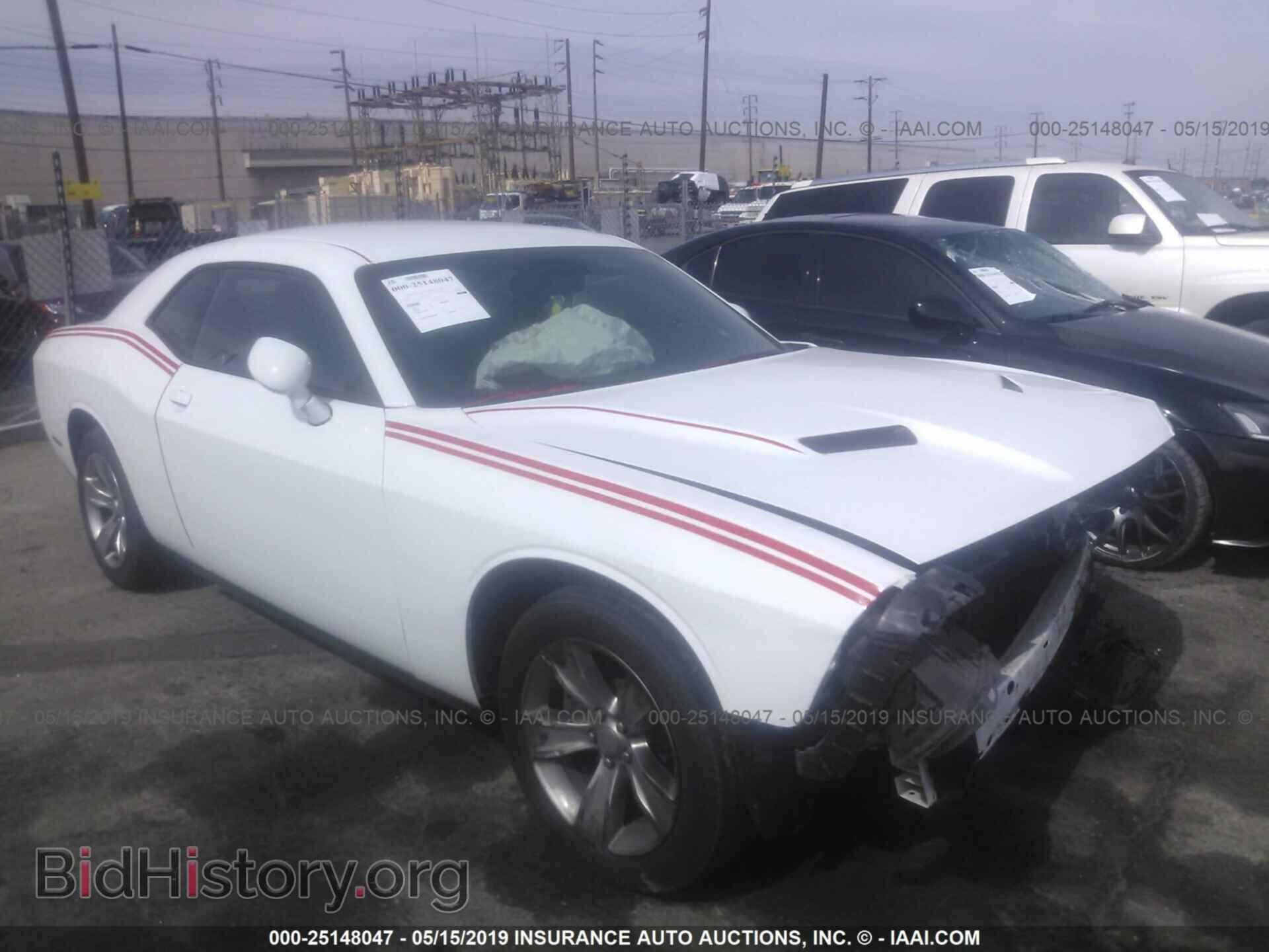 Фотография 2C3CDZAG6GH107727 - DODGE CHALLENGER 2016