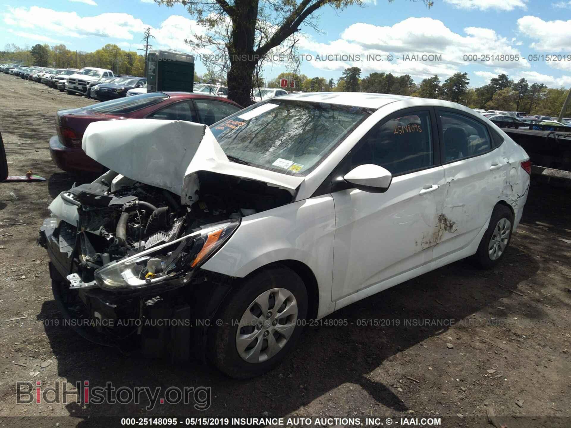 2016 HYUNDAI ACCENT - VIN: KMHCT4AE7GU021237 - Фото 2