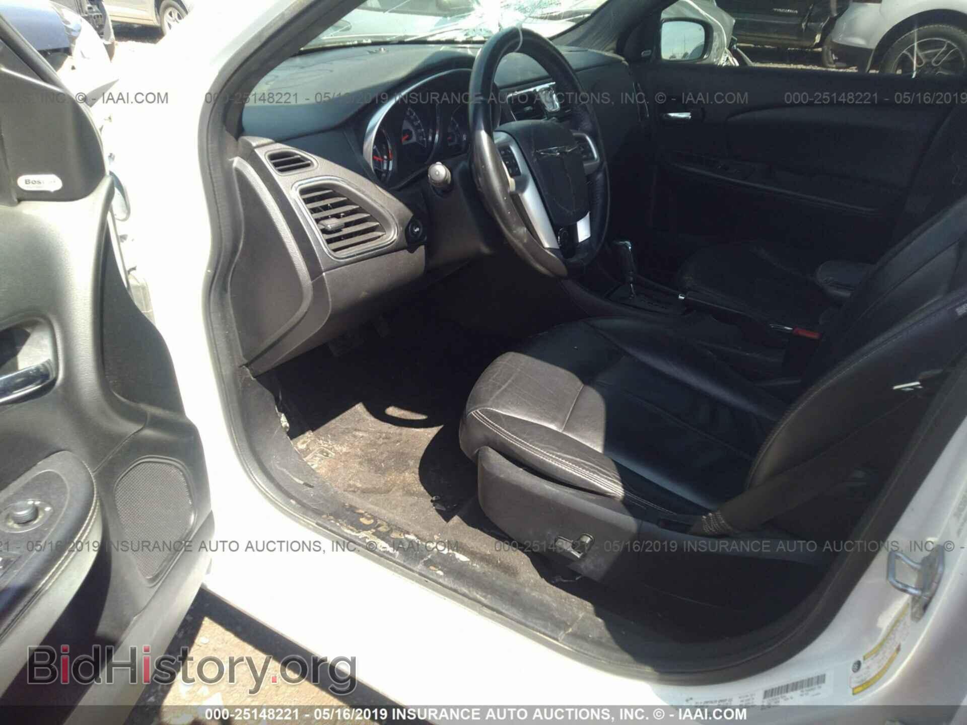 2012 CHRYSLER 200 - VIN: 1C3CCBCG6CN175244 - Фото 5