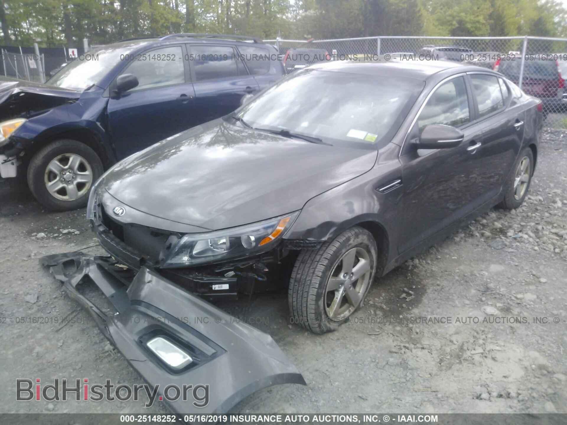 2014 KIA OPTIMA - VIN: 5XXGM4A79EG349718 - Фото 2