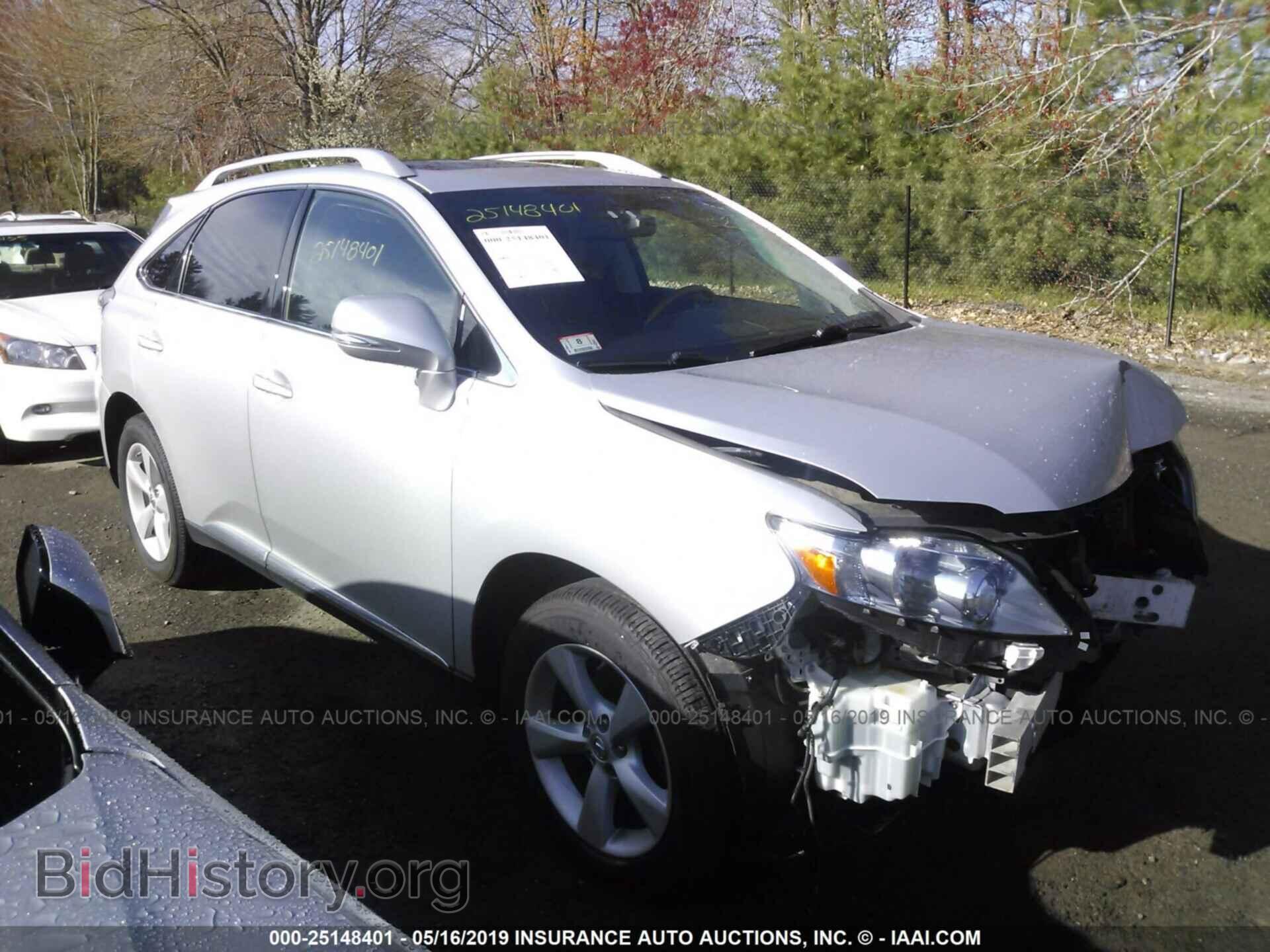 Photo 2T2BK1BA8CC153861 - LEXUS RX 2012