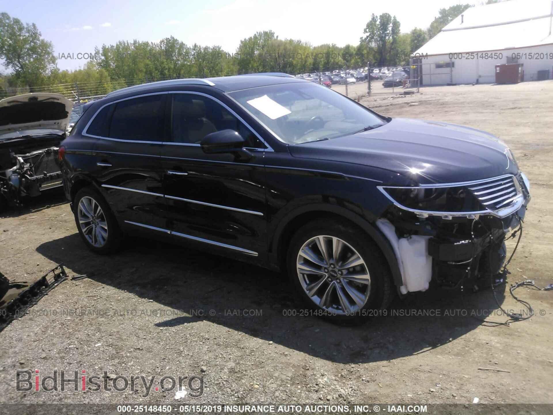 Фотография 2LMPJ8LP0GBL62230 - LINCOLN MKX 2016