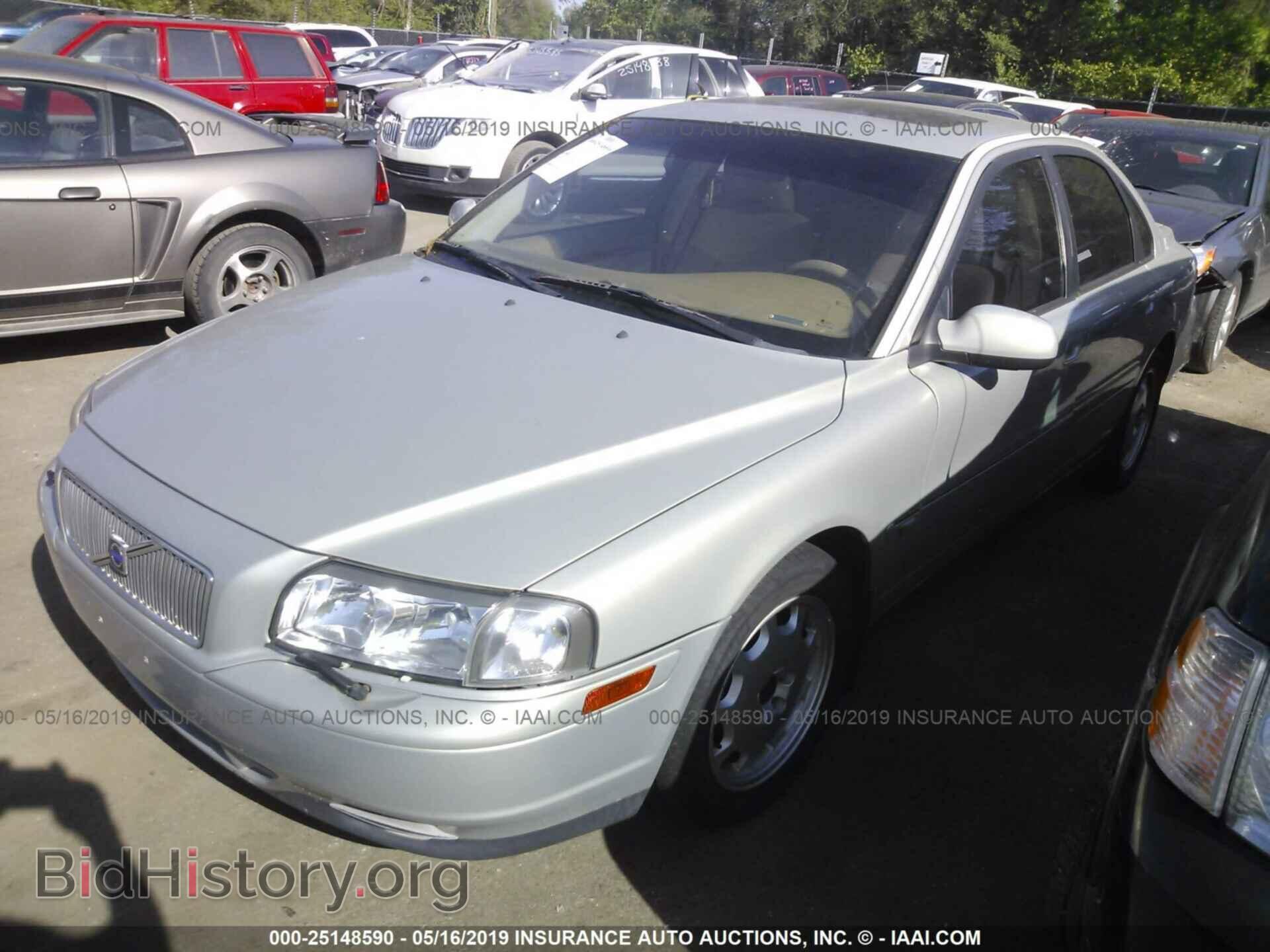 2002 VOLVO S80 - VIN: YV1TS92D221278272 - Фото 2