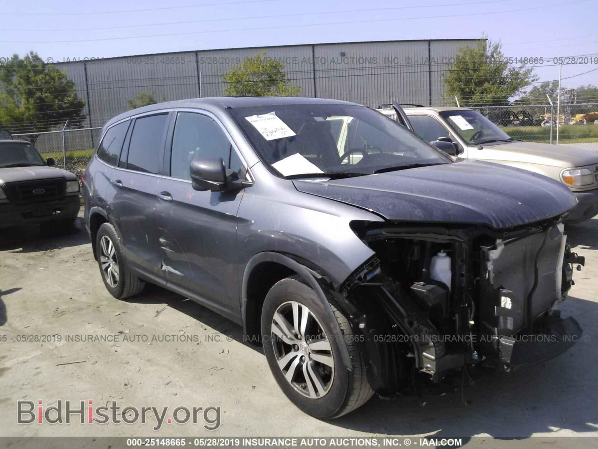 Фотография 5FNYF5H77GB042273 - HONDA PILOT 2016