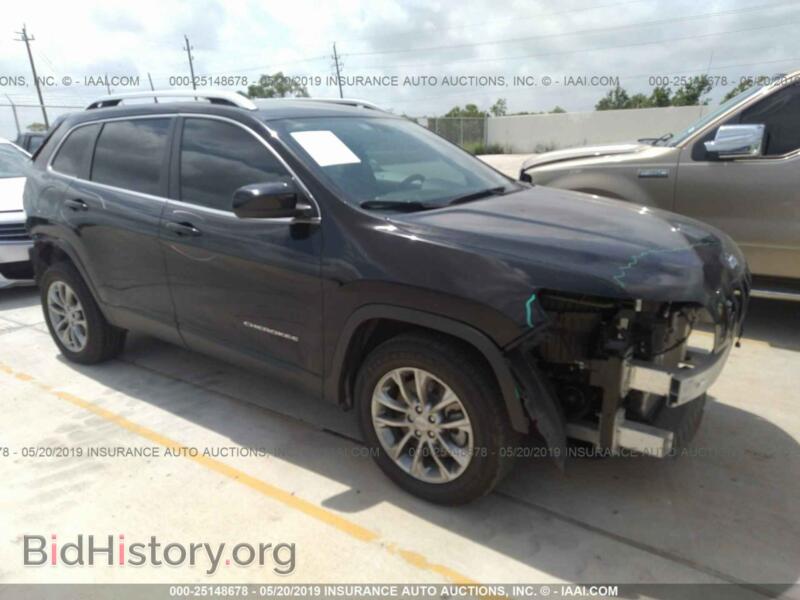 2019 Jeep CHEROKEE Latitude Plus (VIN 1C4PJLLB4KD110572) — фото 1 из 10, IAAI, повреждение: передняя и задняя часть