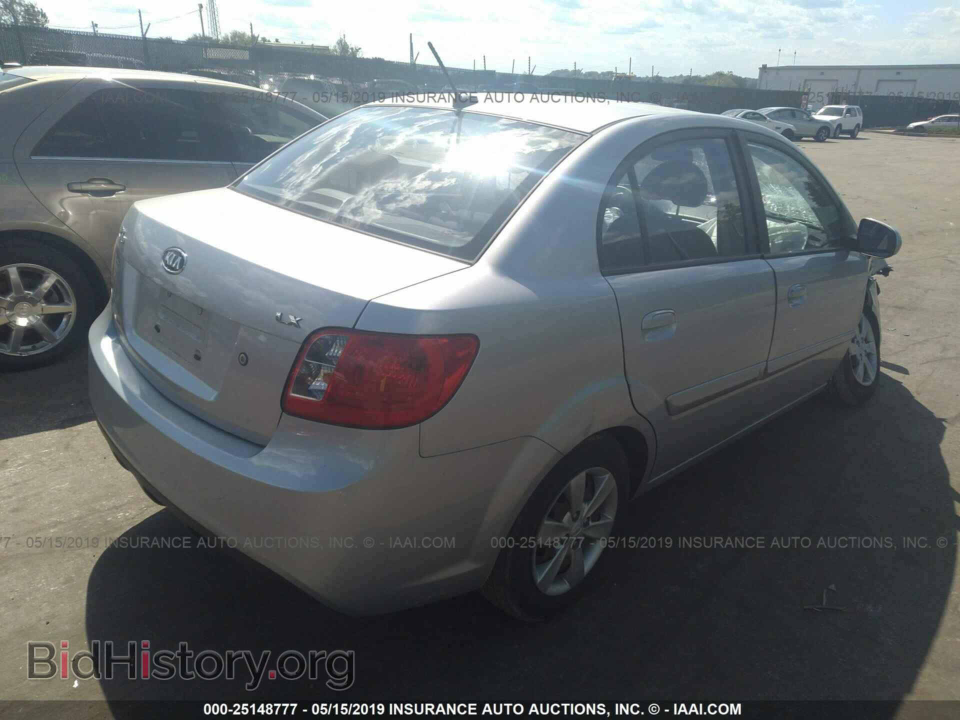 2011 KIA RIO - VIN: KNADH4A37B6929240 - Фото 4