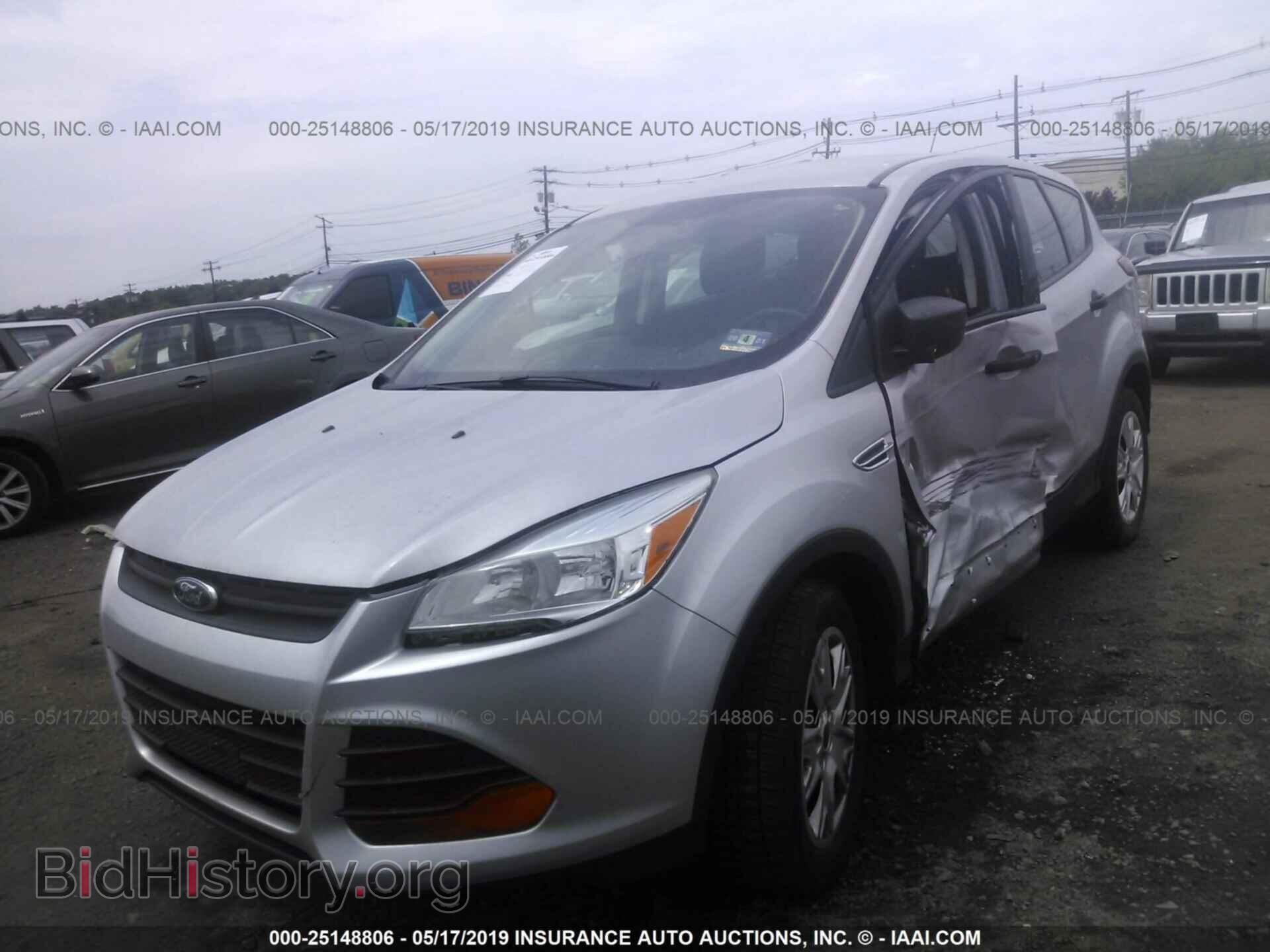 2014 FORD ESCAPE - VIN: 1FMCU0F78EUB25345 - Фото 2