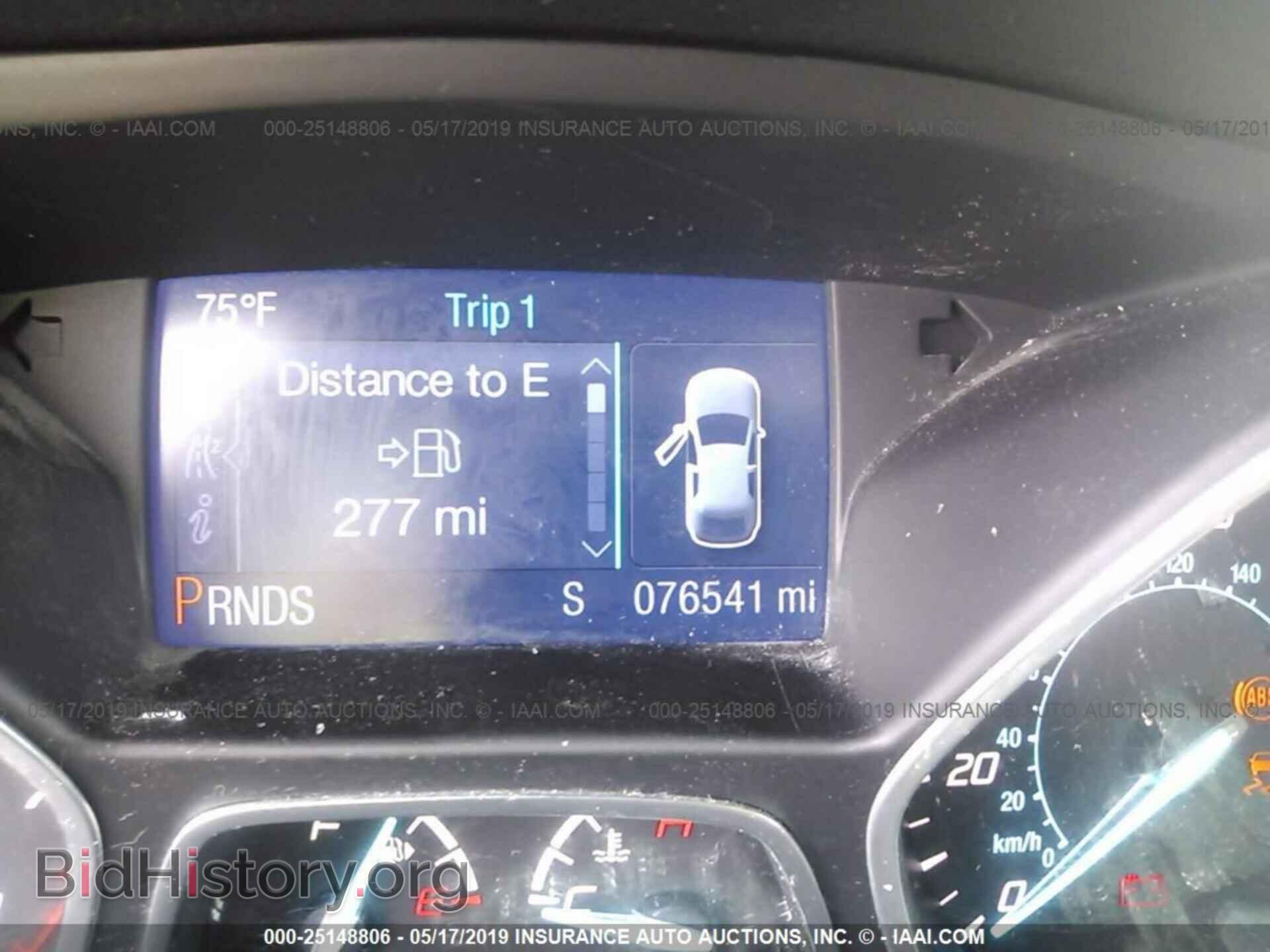 2014 FORD ESCAPE - VIN: 1FMCU0F78EUB25345 - Фото 7