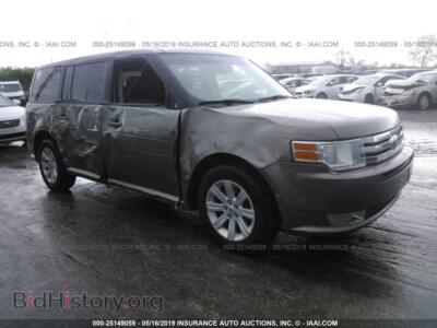 2012 Ford FLEX SE, champagne — VIN 2FMGK5BC9CBD16248, IAAI