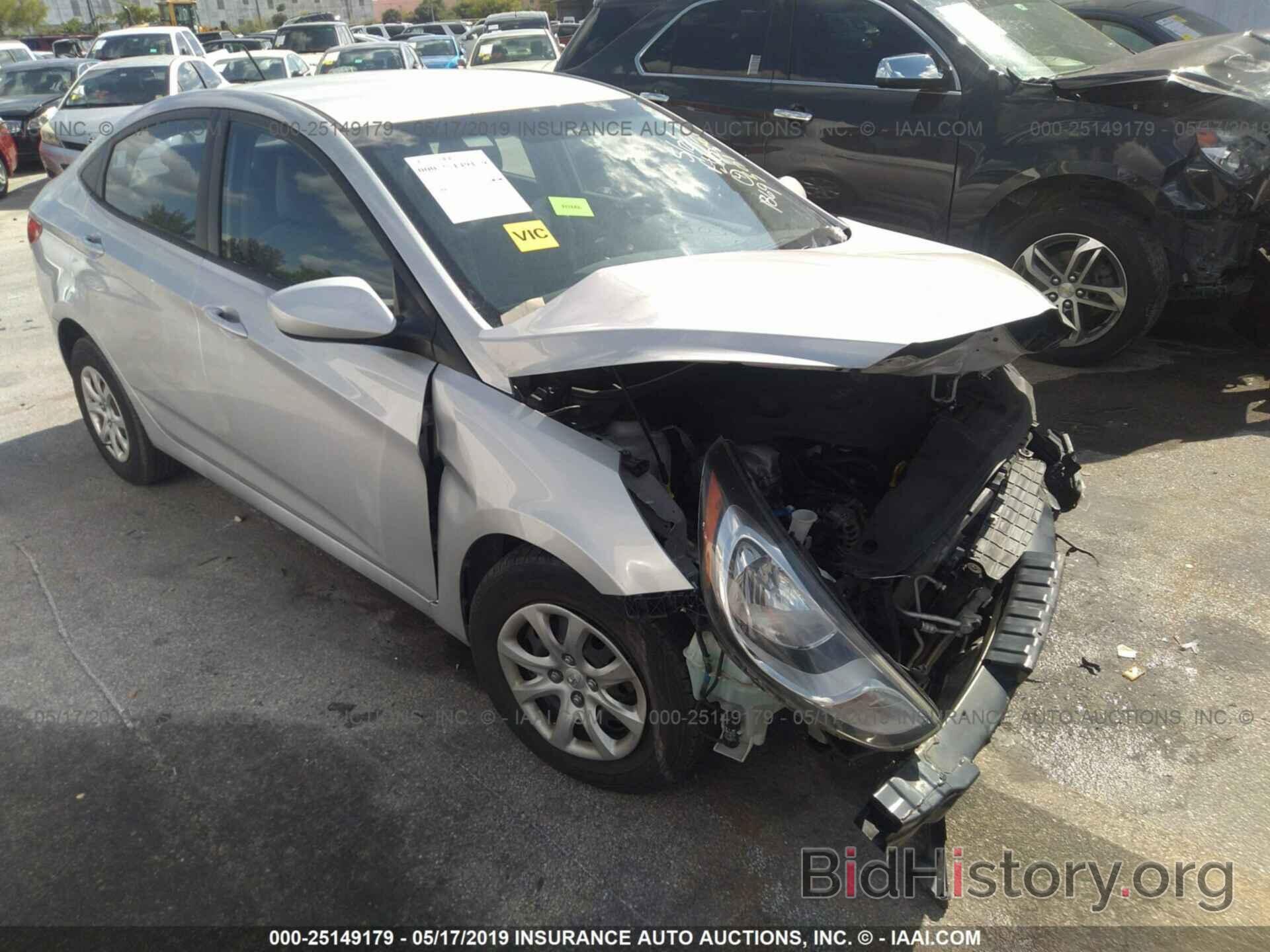 Photo KMHCT4AE7DU501869 - HYUNDAI ACCENT 2013