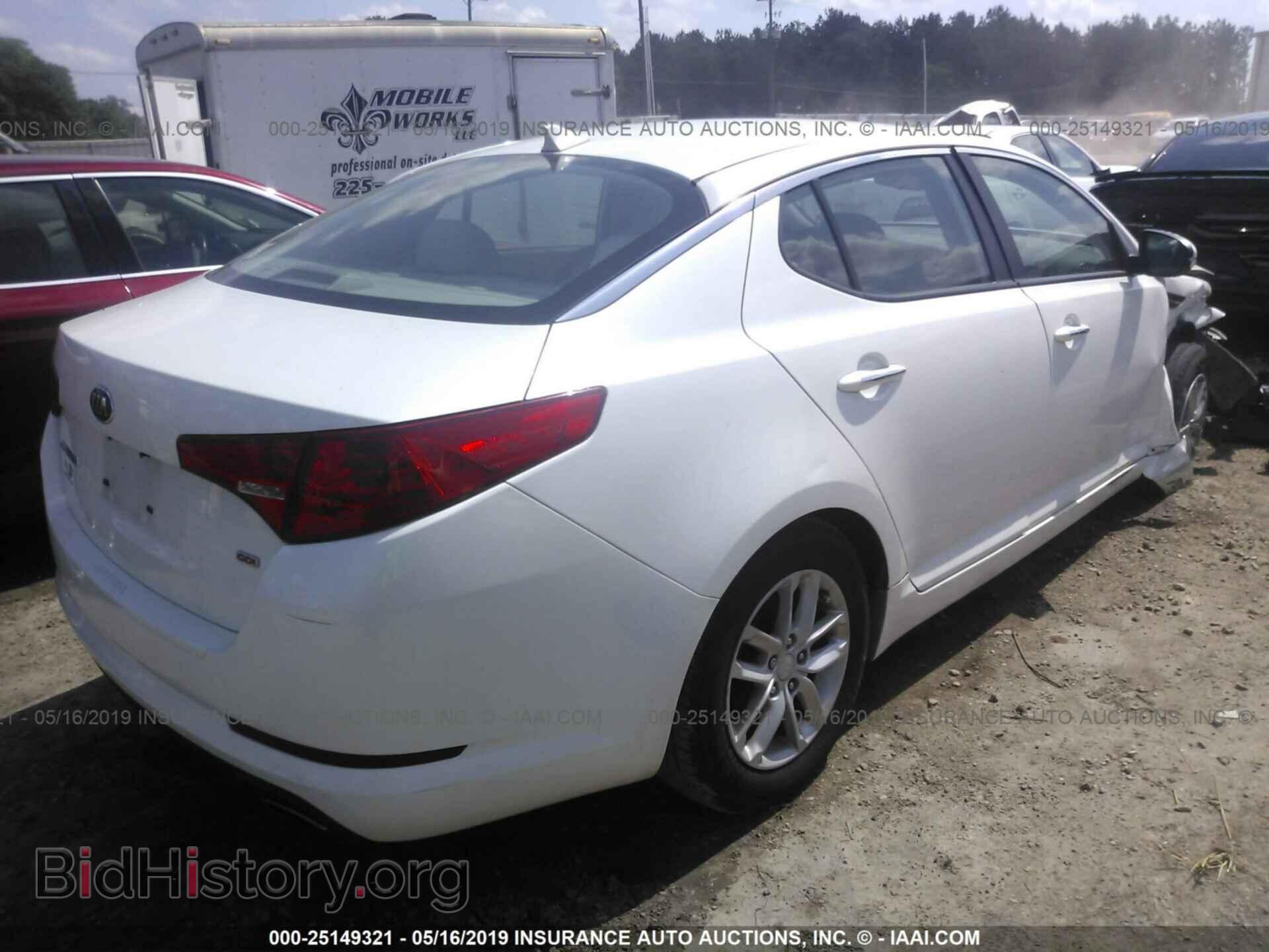2013 KIA OPTIMA - VIN: KNAGM4A70D5351261 - Фото 4