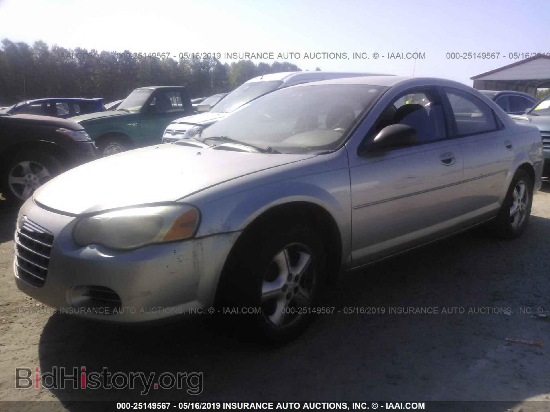 2005 CHRYSLER SEBRING - VIN: 1C3EL46X55N576433 - Фото 2