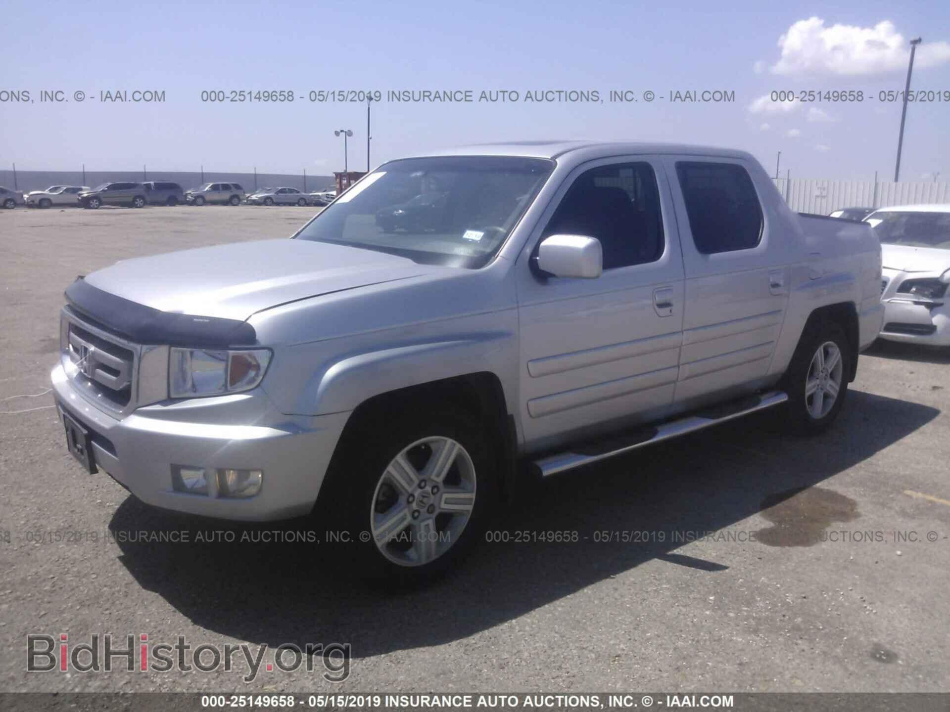 2011 HONDA RIDGELINE - VIN: 5FPYK1F5XBB454645 - Фото 2