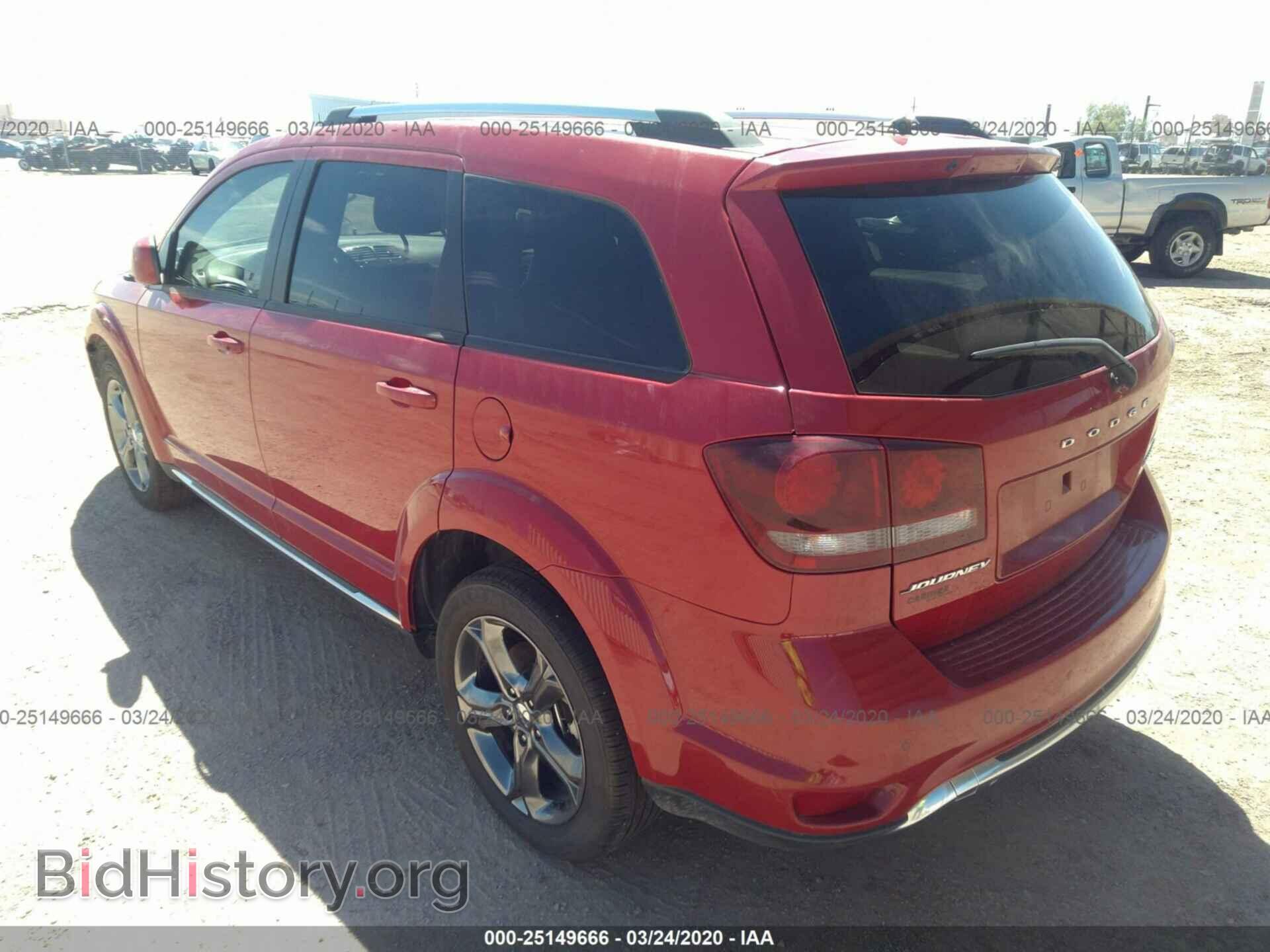 2015 DODGE JOURNEY - VIN: 3C4PDCGB0FT697726 - Фото 3
