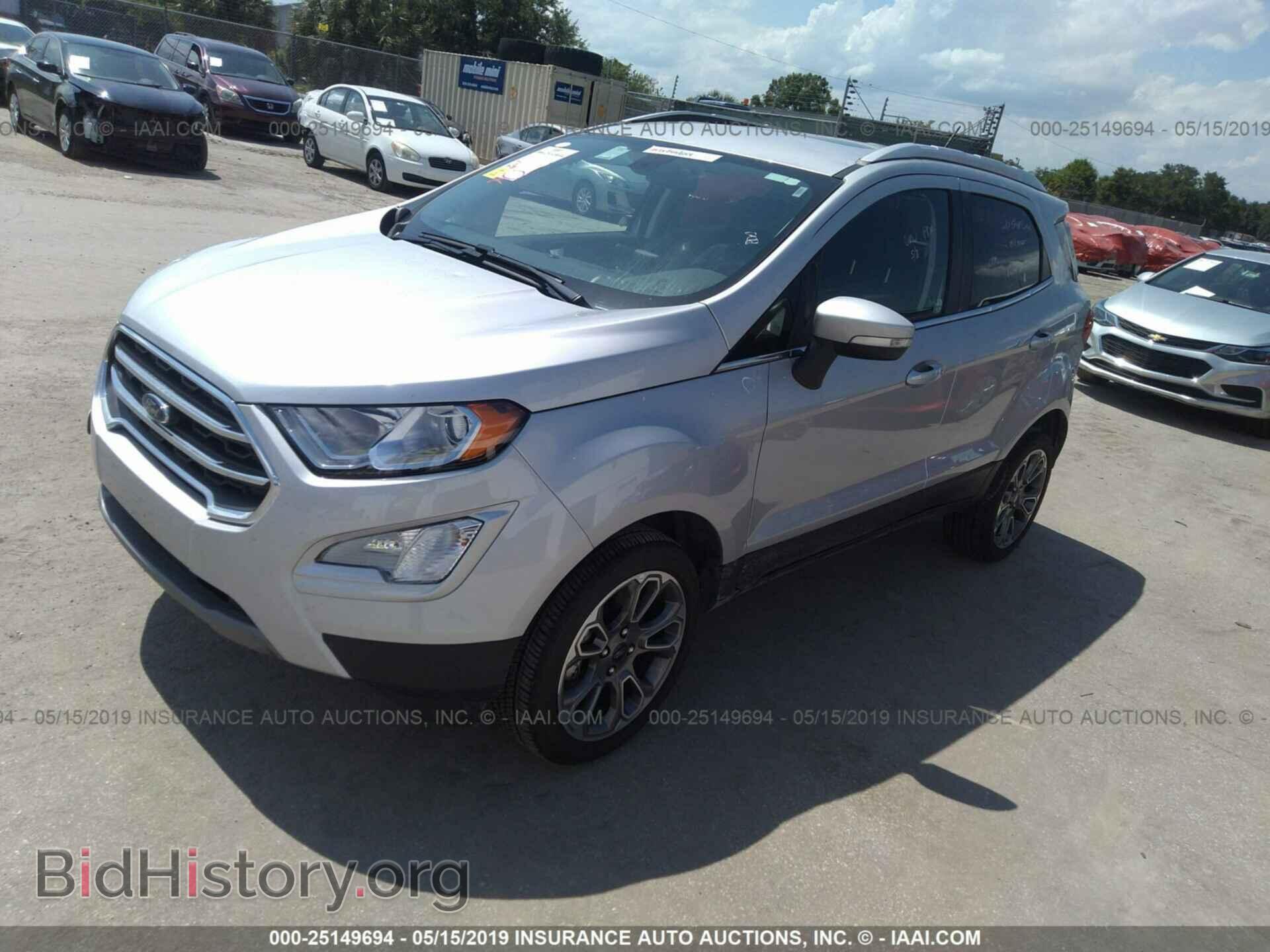 2019 FORD ECOSPORT - VIN: MAJ6S3KL2KC267709 - Фото 2