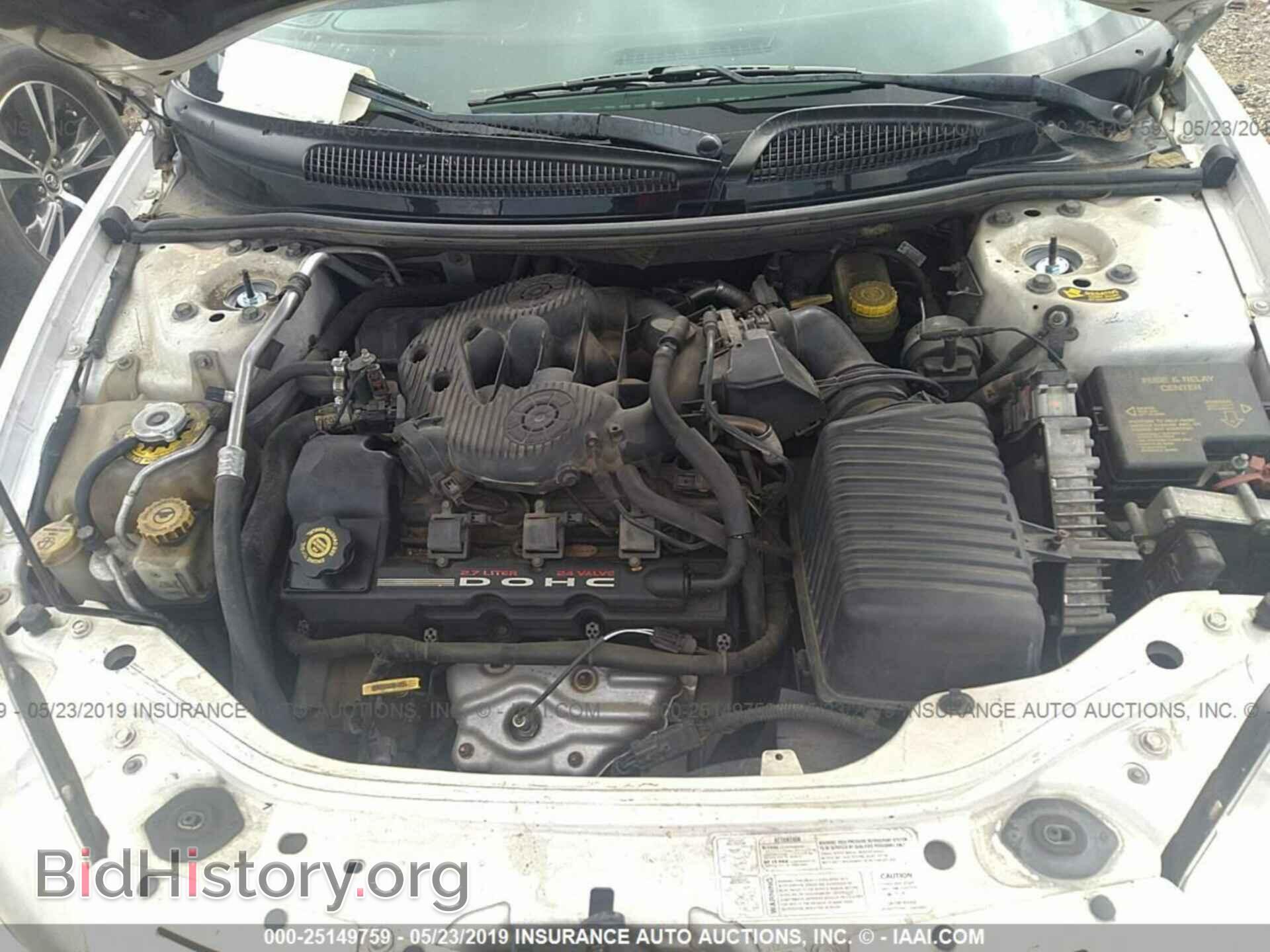 2001 CHRYSLER SEBRING - VIN: 1C3EL45U61N650783 - Фото 10