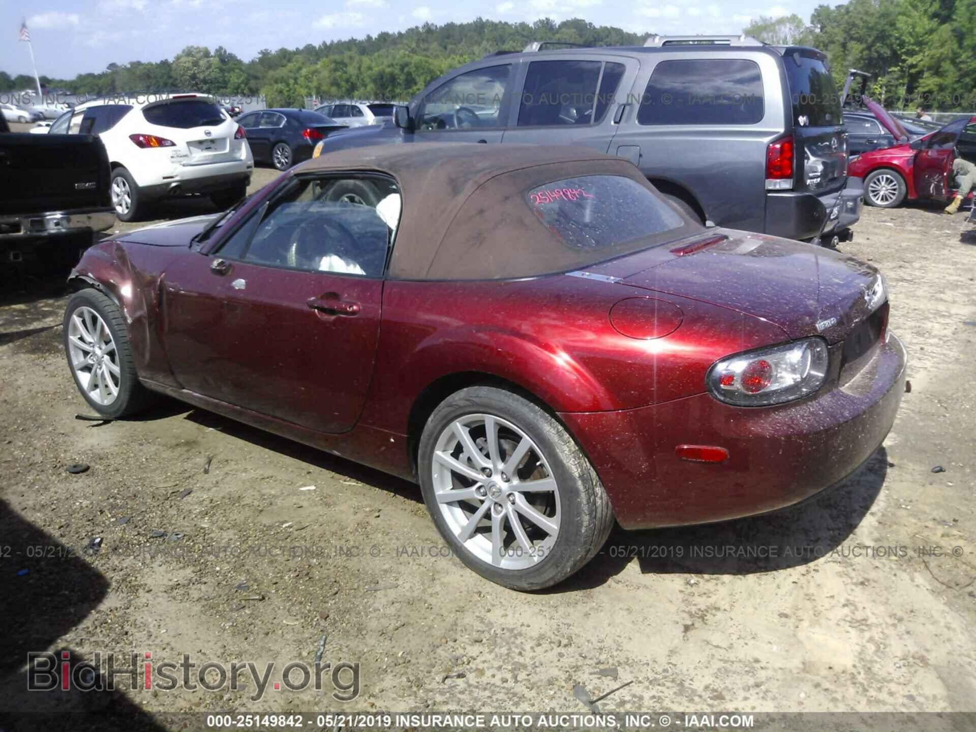 2008 MAZDA MX-5 MIATA - VIN: JM1NC25F280139127 - Фото 3