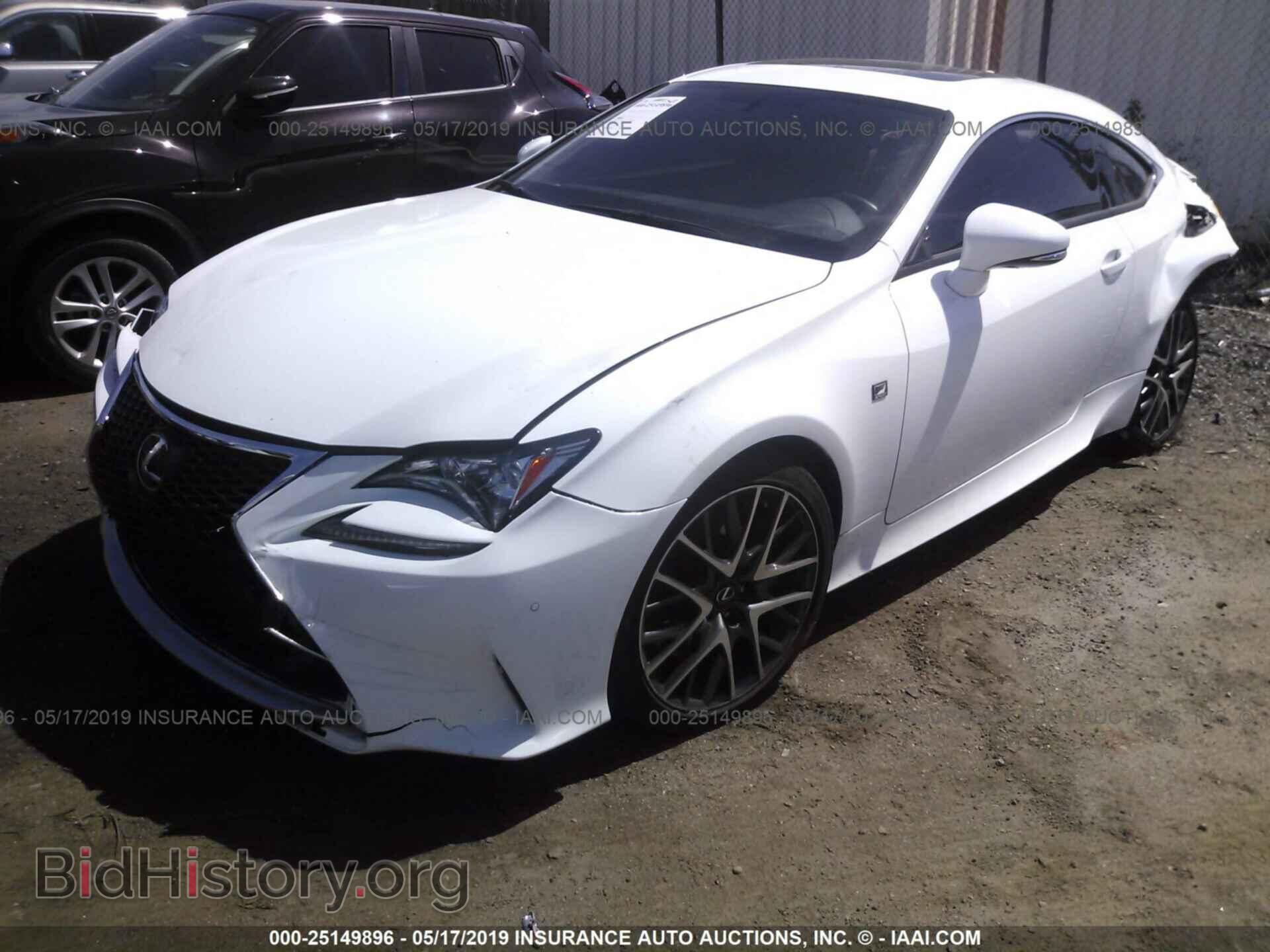 2017 LEXUS RC - VIN: JTHHA5BC7H5006802 - Фото 2