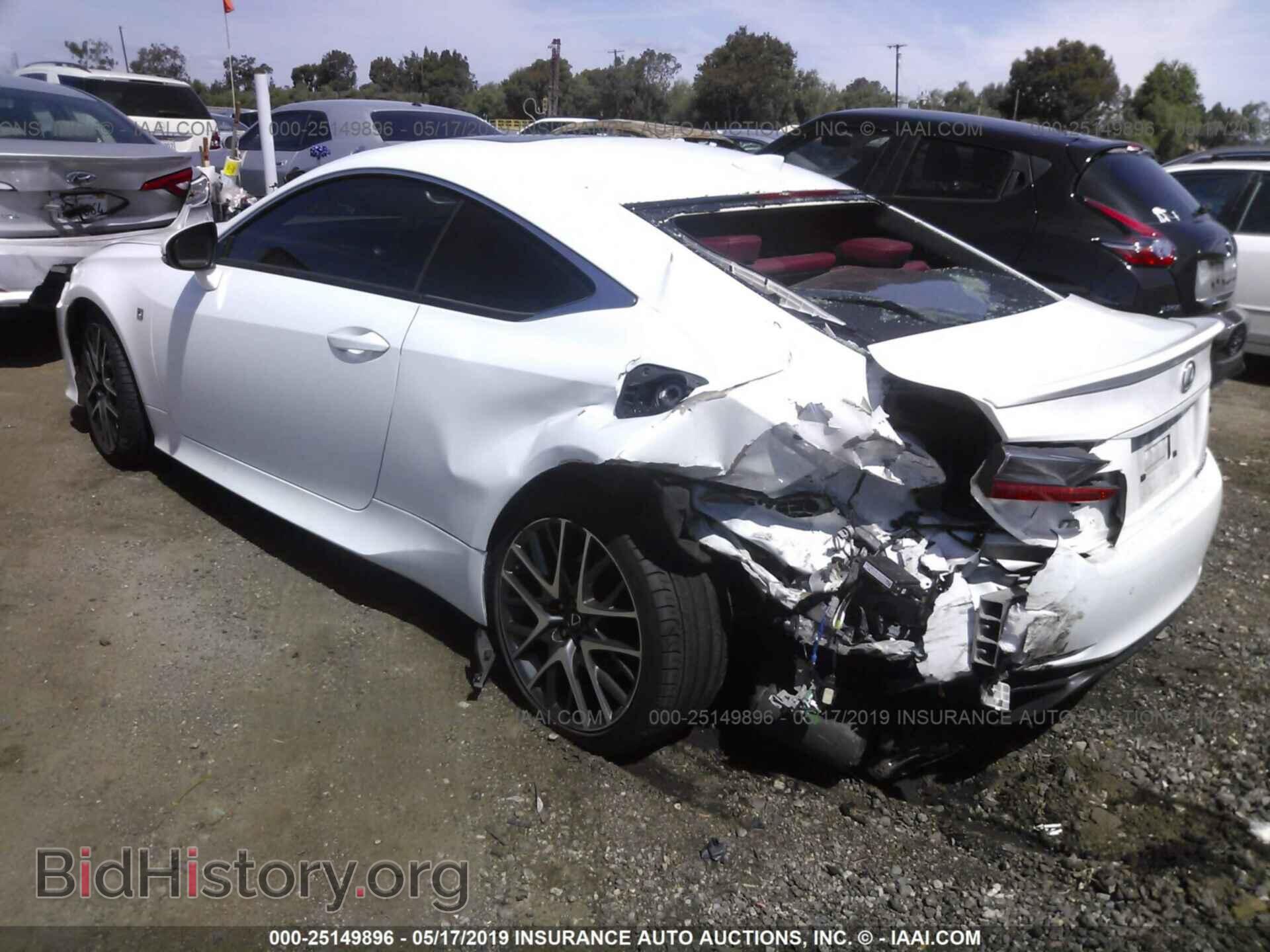 2017 LEXUS RC - VIN: JTHHA5BC7H5006802 - Фото 3