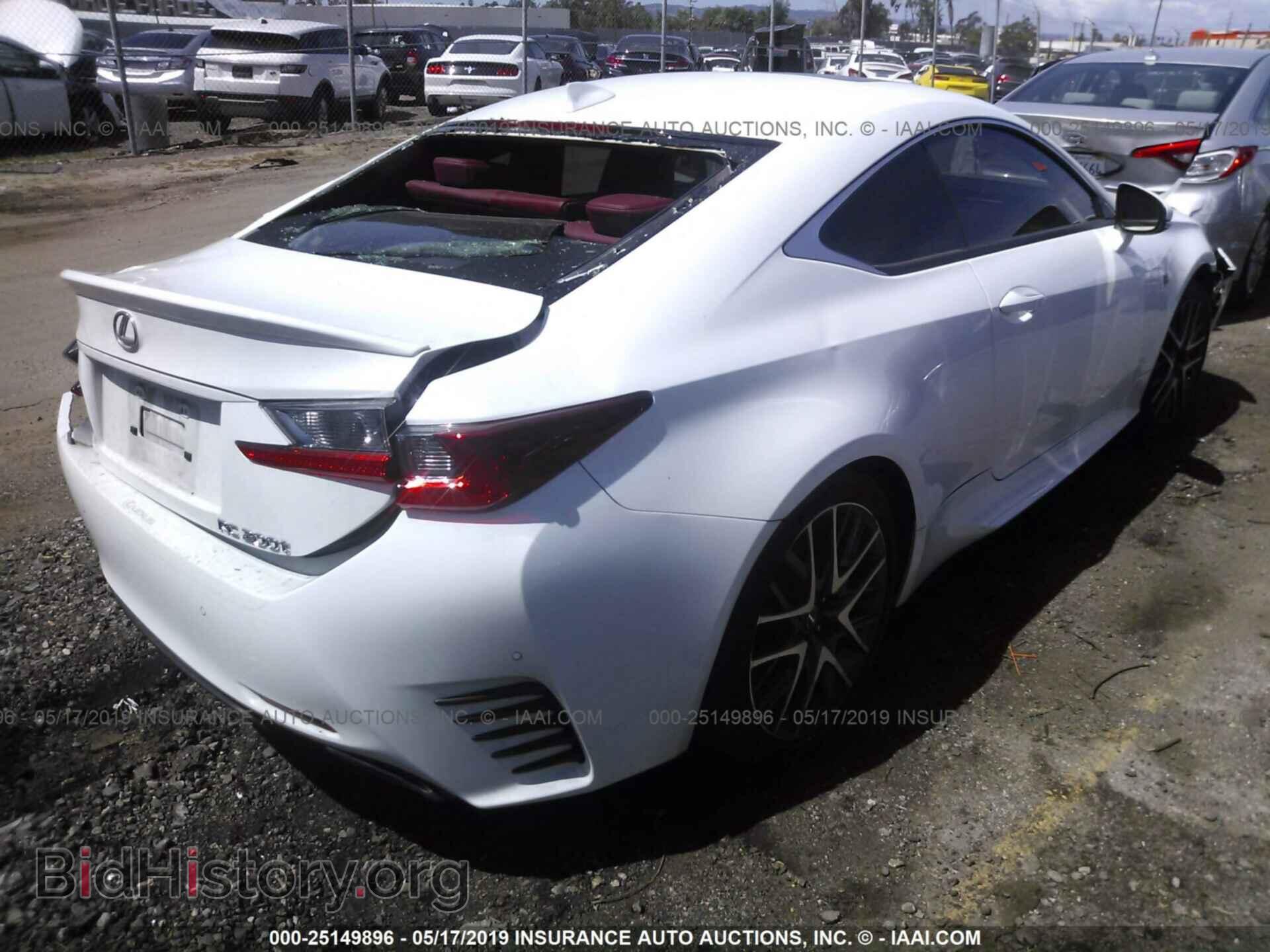 2017 LEXUS RC - VIN: JTHHA5BC7H5006802 - Фото 4