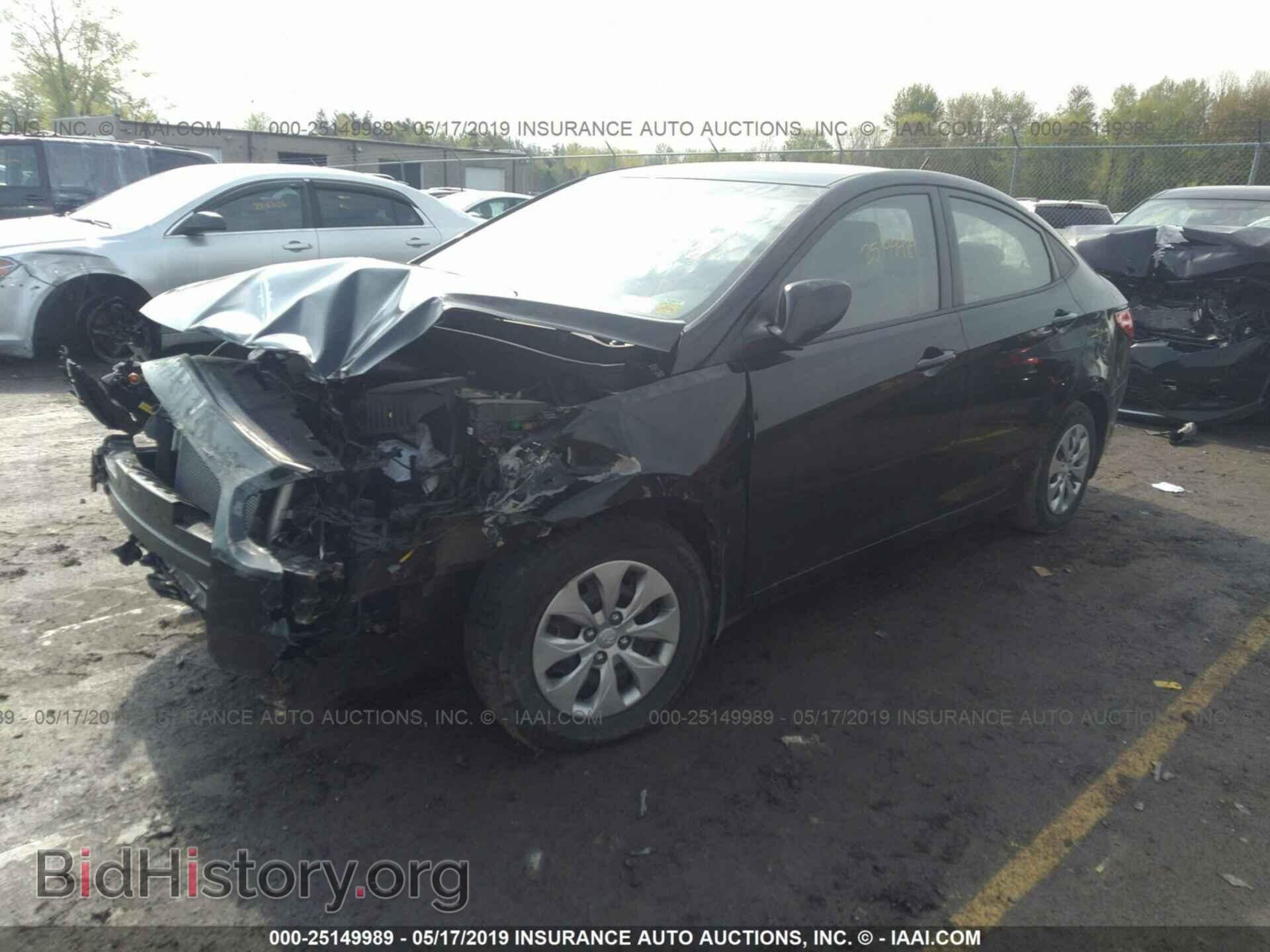 2016 HYUNDAI ACCENT - VIN: KMHCT4AE0GU083255 - Фото 2