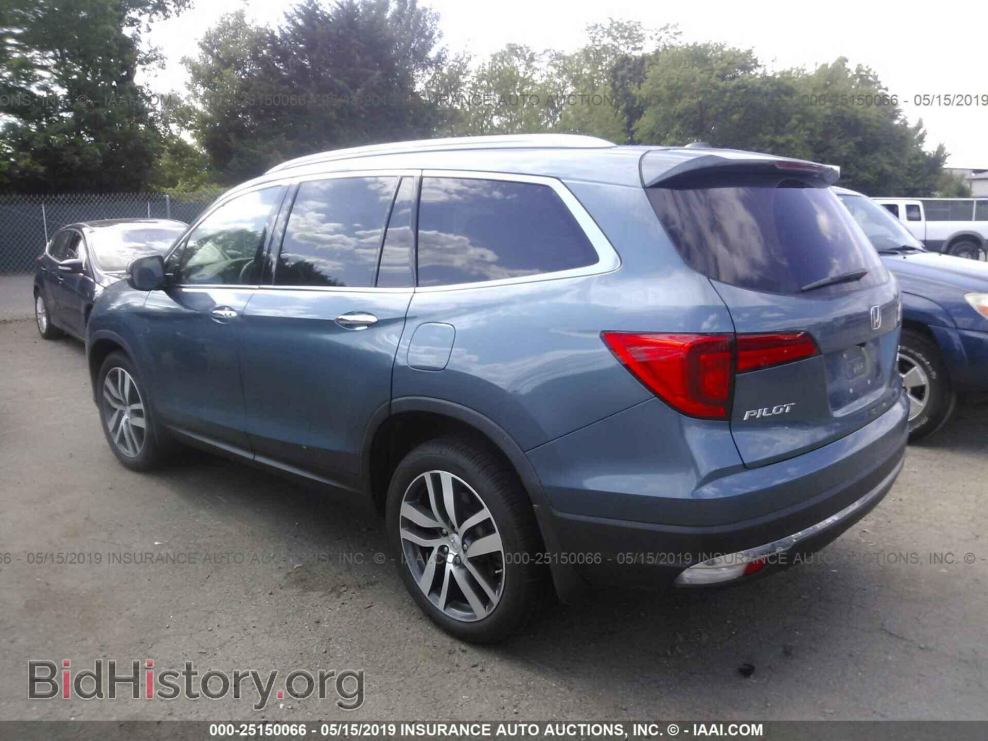 2016 HONDA PILOT - VIN: 5FNYF6H09GB105866 - Фото 3