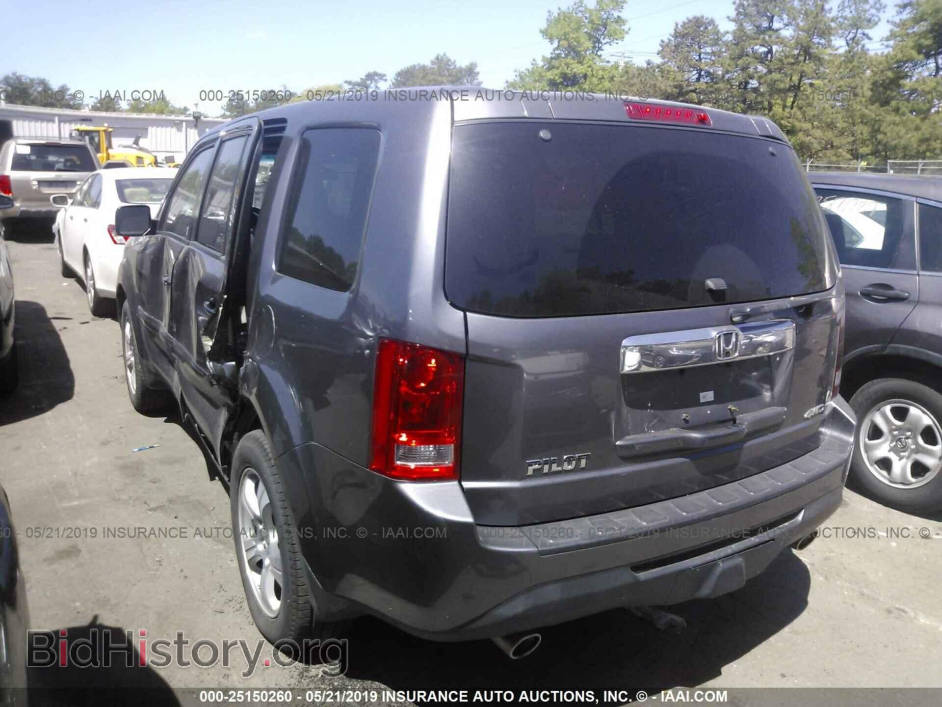 2014 HONDA PILOT - VIN: 5FNYF4H42EB010067 - Фото 3