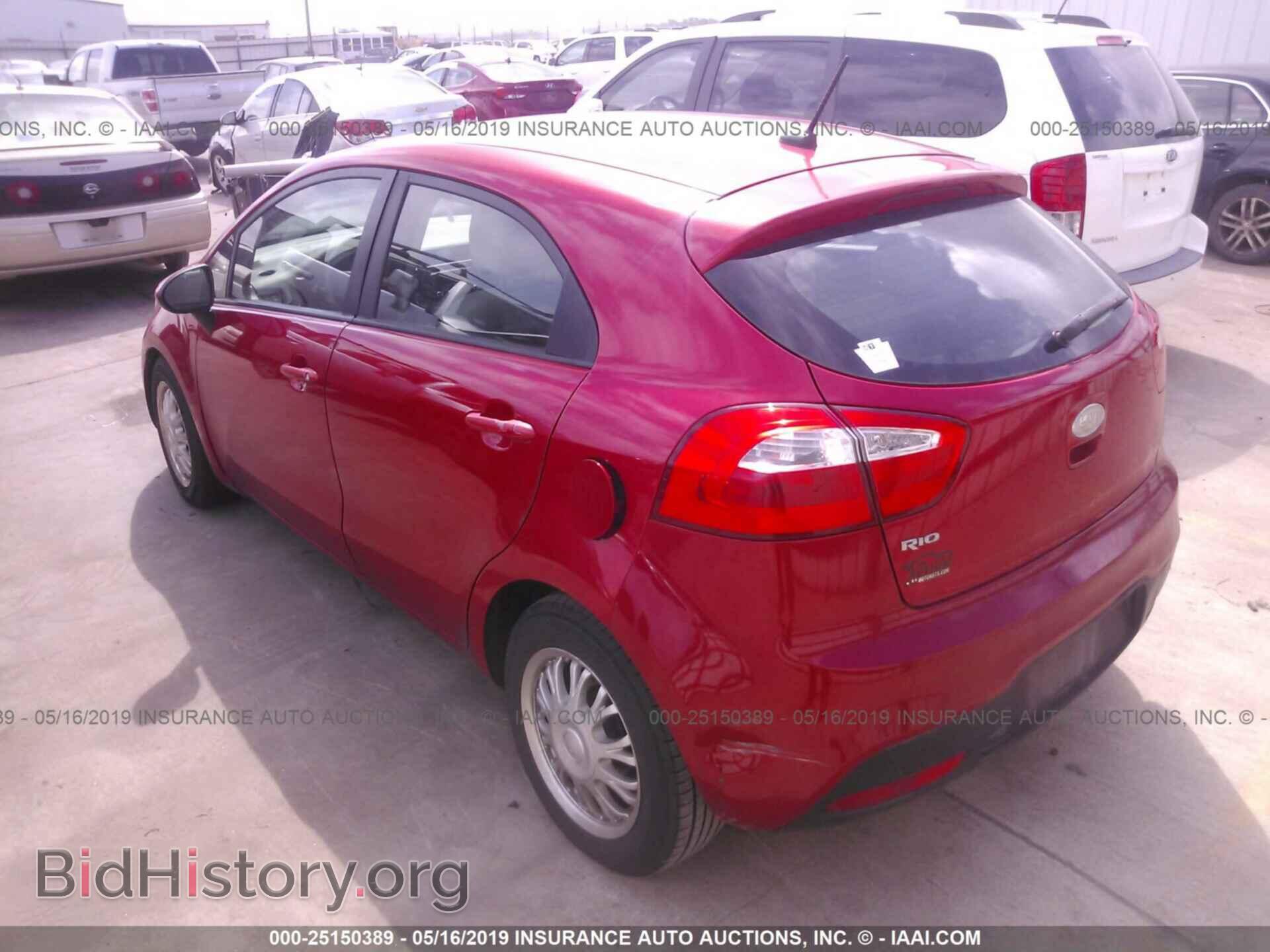 2012 KIA RIO - VIN: KNADM5A35C6022263 - Фото 3