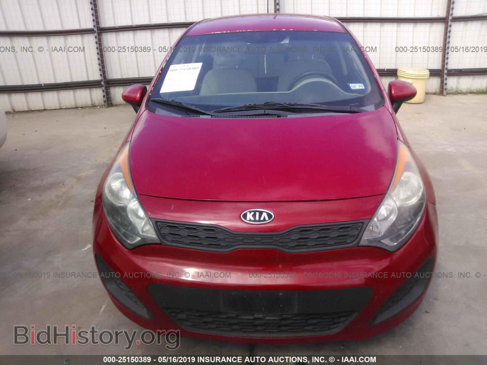 2012 KIA RIO - VIN: KNADM5A35C6022263 - Фото 6