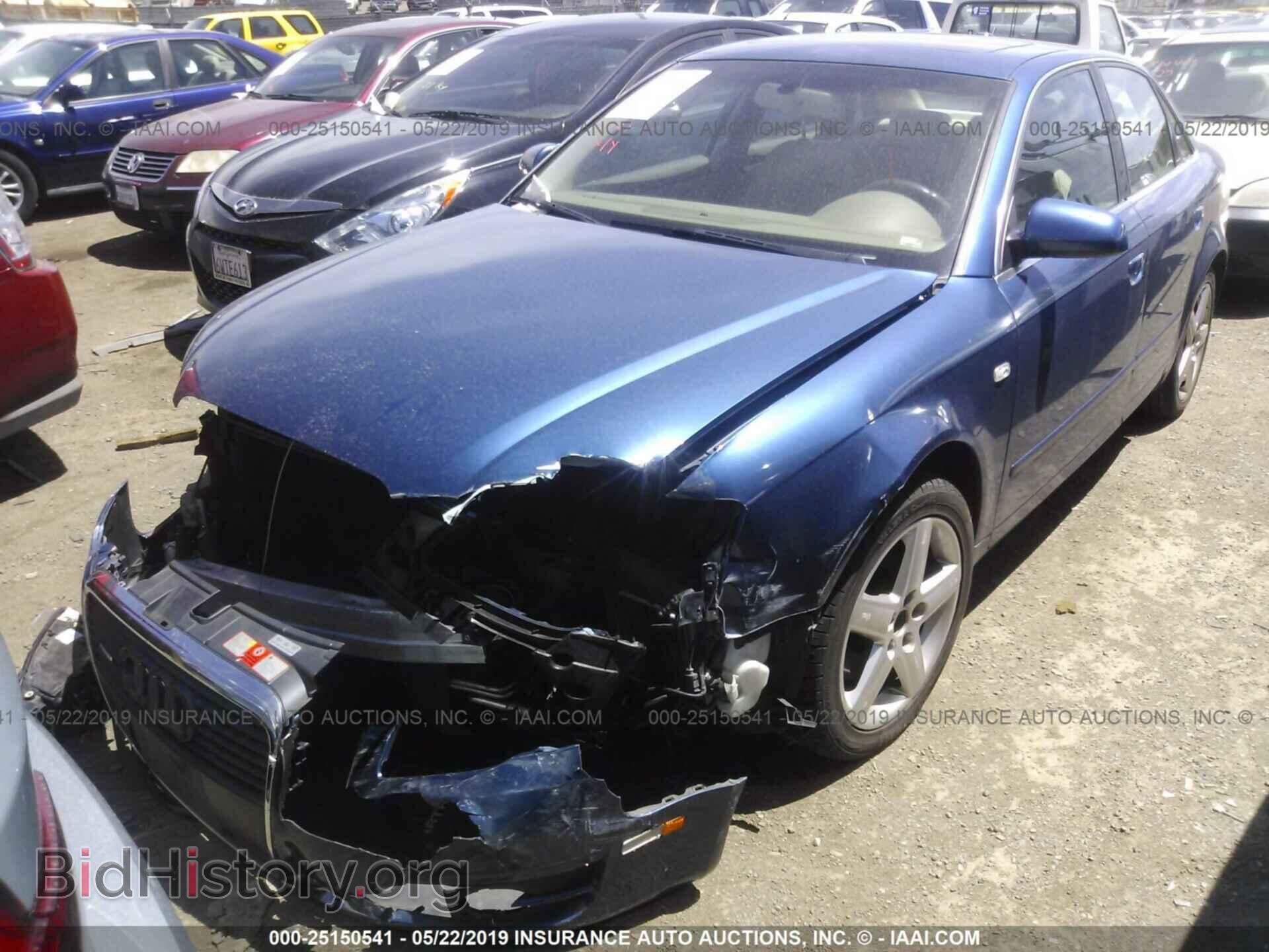 2005 AUDI A4 - VIN: WAUDF68E95A432586 - Фото 2