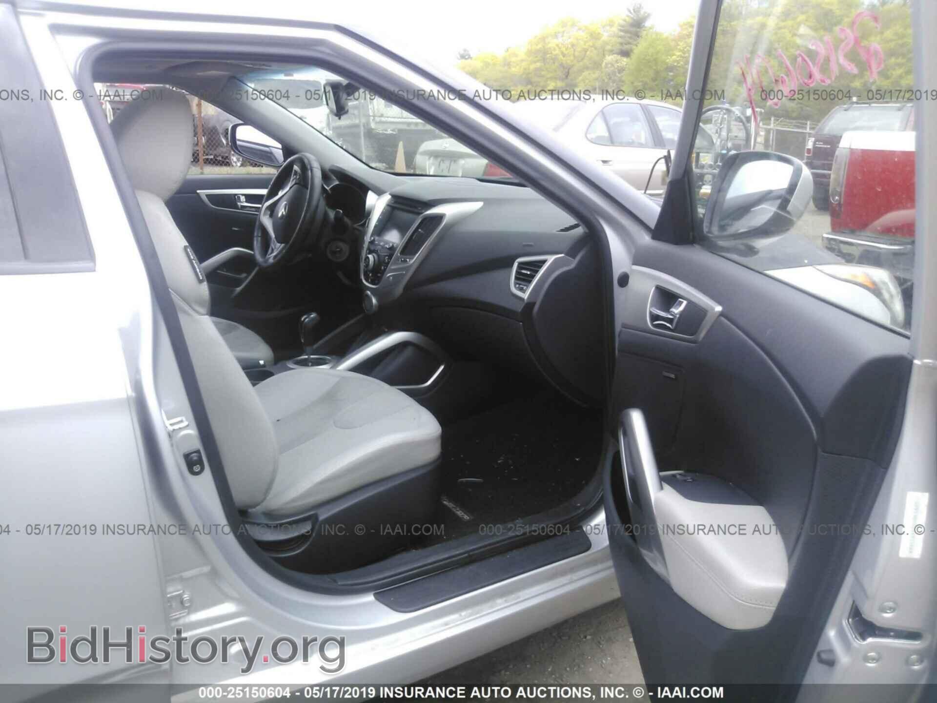 2012 HYUNDAI VELOSTER - VIN: KMHTC6AD0CU045621 - Фото 5