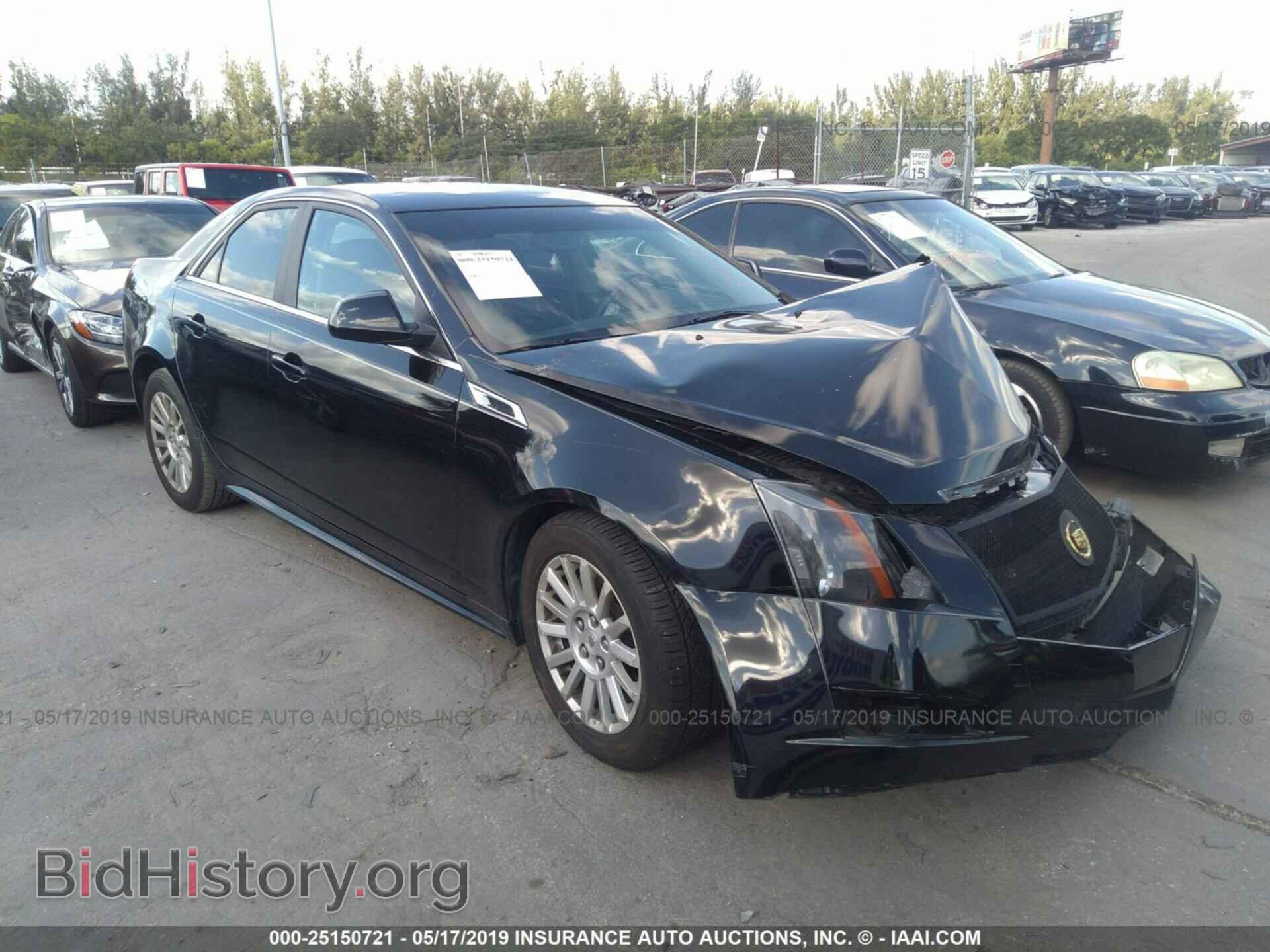 Photo 1G6DA5E5XC0151161 - CADILLAC CTS 2012