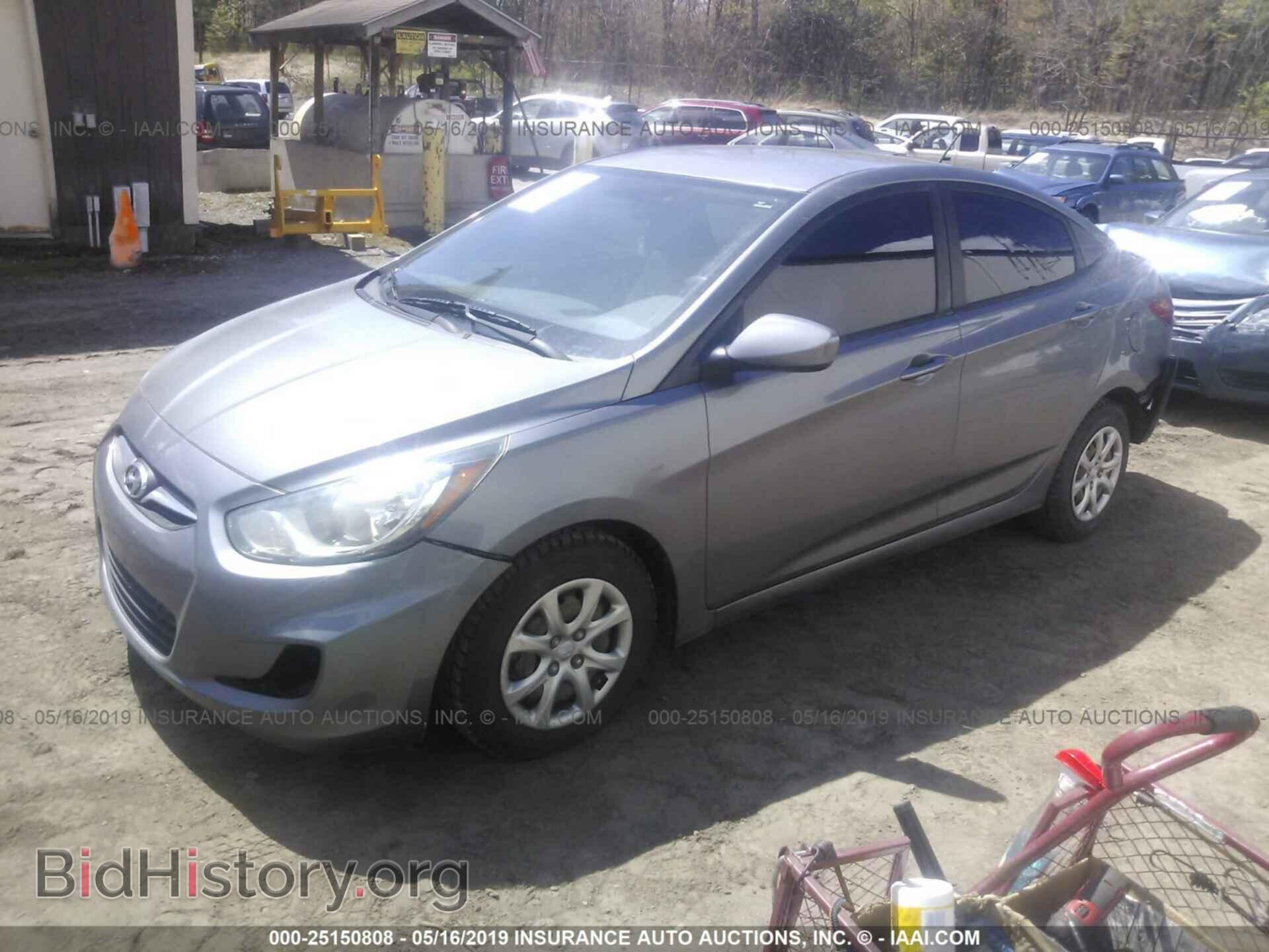 2014 HYUNDAI ACCENT - VIN: KMHCT4AE0EU723199 - Фото 2
