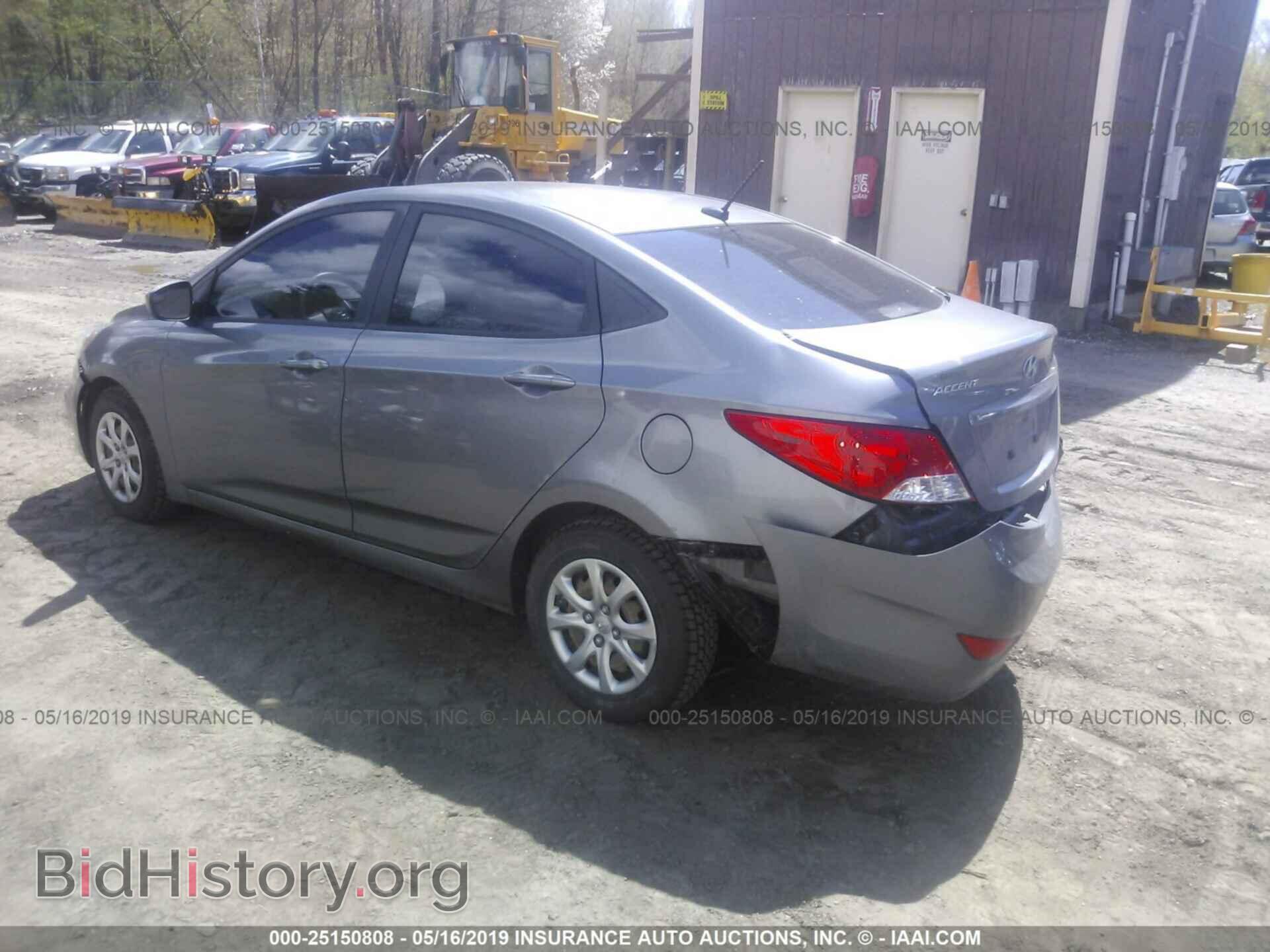 2014 HYUNDAI ACCENT - VIN: KMHCT4AE0EU723199 - Фото 3